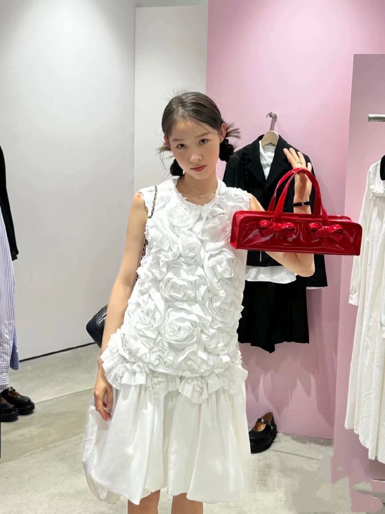 Comme des Garcons Comme Des Garcons Polyester Floral Dress Size M / US 6-8 / IT 42-44 - 7 Thumbnail