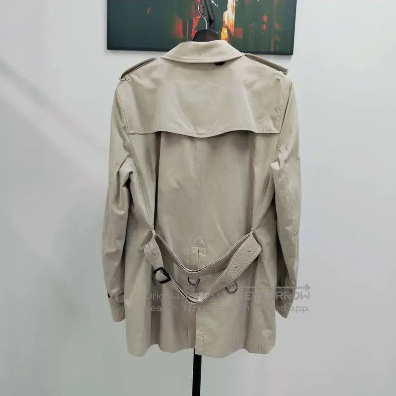 Burberry Burberry Khaki Long Trench Coat for Women. Size L / US 10 / IT 46 - 2 Thumbnail
