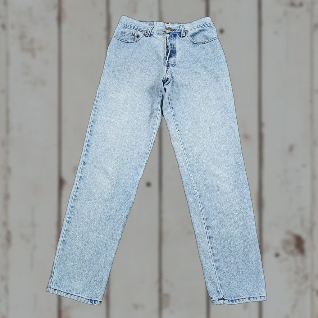 VINTAGE Aéropostale Jeans Women High Rise Light Wash Denim 90s