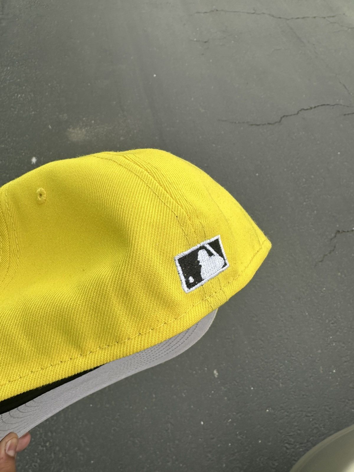 Hat Club Hat Club Exclusive 7 1/2 Oakland Athletics Fitted Hat Size ONE SIZE - 4 Thumbnail