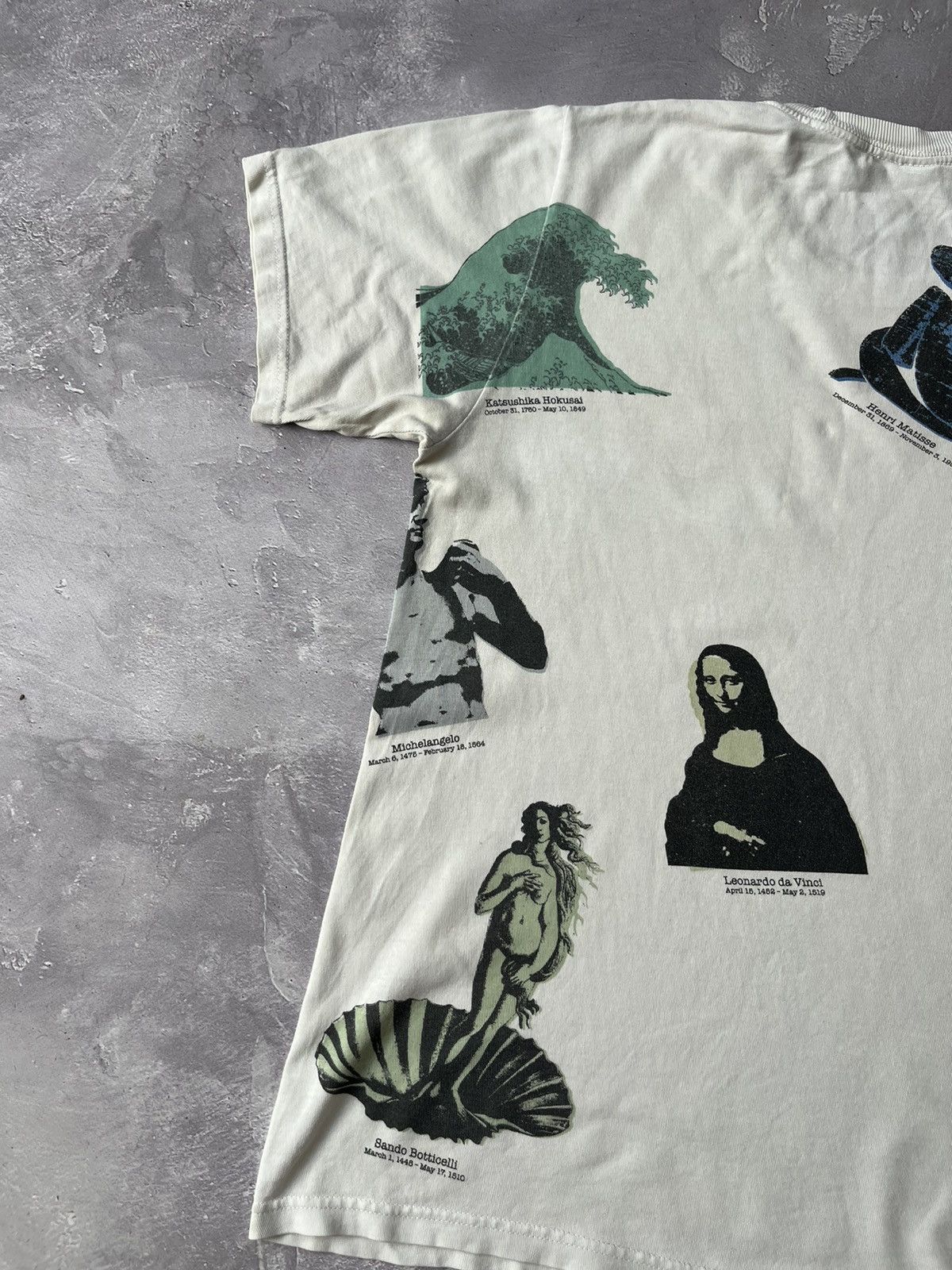 Stussy Stussy Van Gogh Michelangelo Picasso Da Vinci tee T-Shirt Size US S / EU 44-46 / 1 - 10 Thumbnail