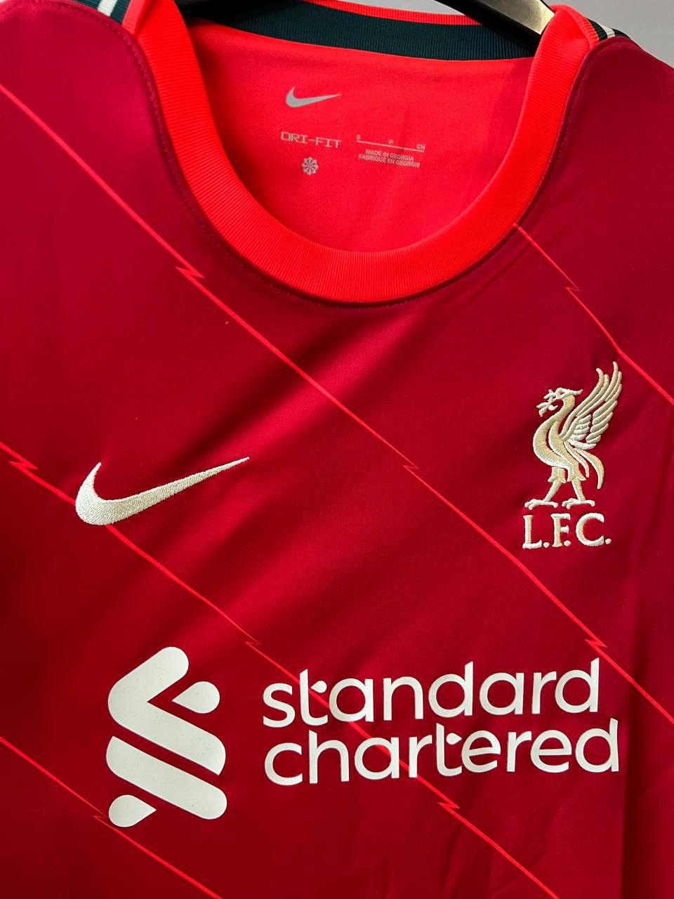 NEW! 2021/22 LIVERPOOL FC HOME SOCCER JERSEY FOOTBALL SHIRT