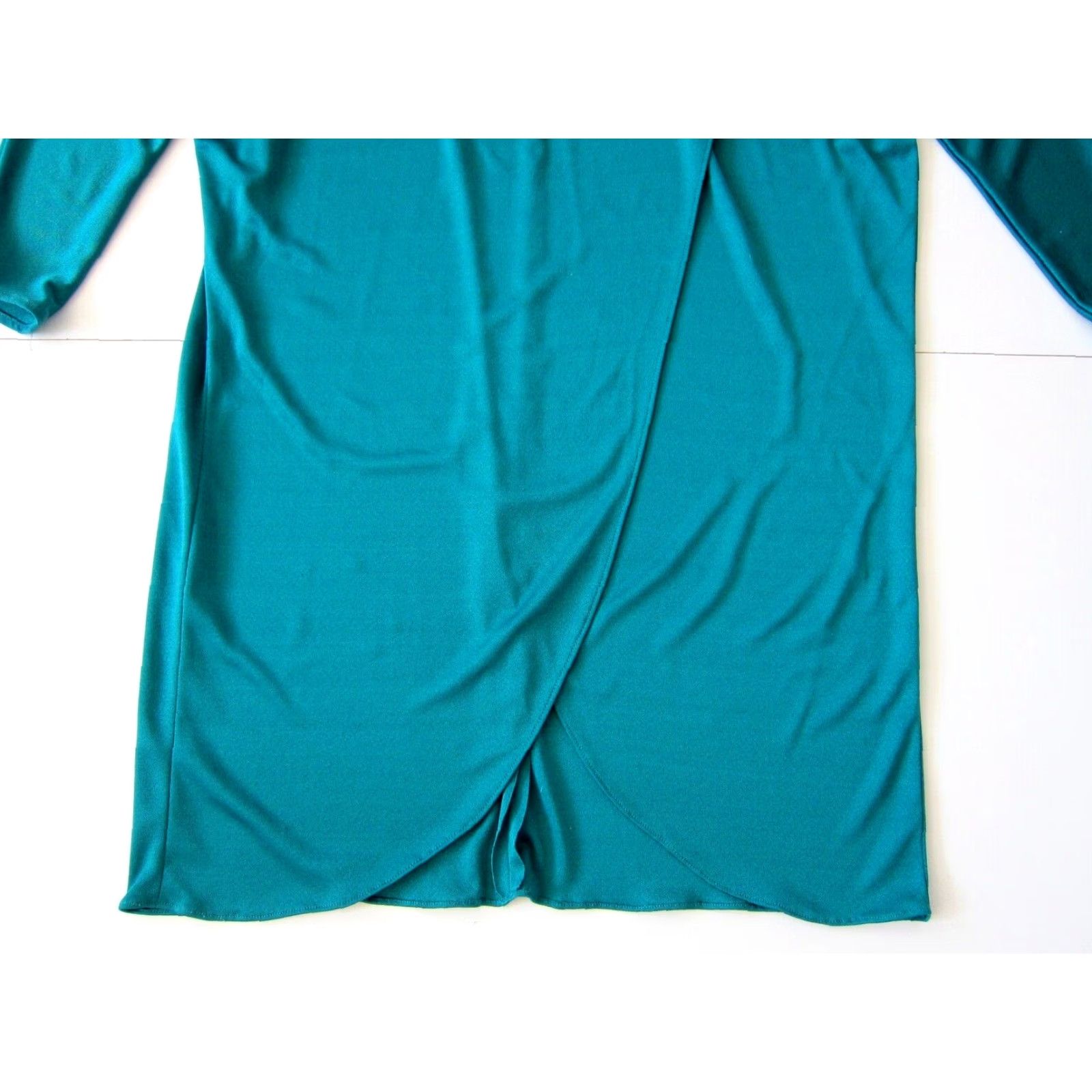 Vintage VINTAGE IsaDora Dress Women 10 Green Shift Midi Long Sleeve Tunic Isadora Dress Women 10 Large Size L / US 10 / IT 46 - 8 Thumbnail