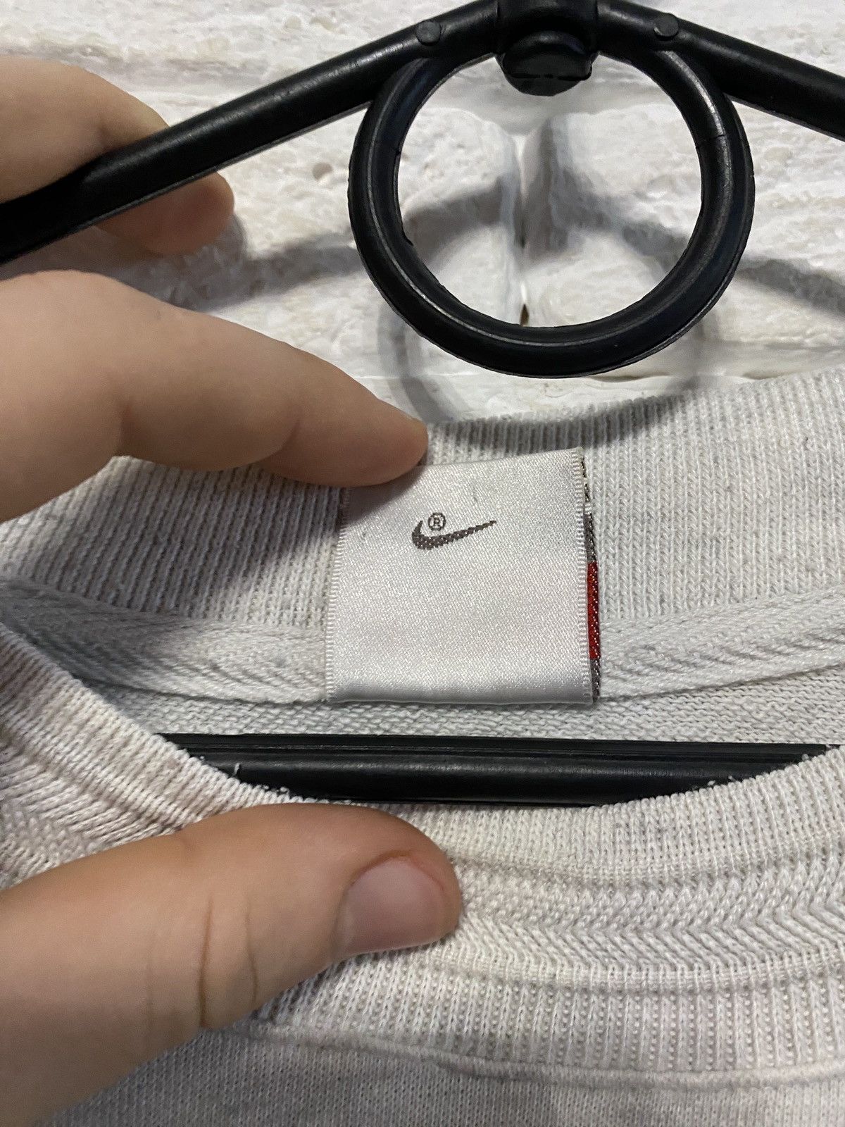 Nike × Vintage Rare Vintage Nike Sweatshirt 80’s Big Logo Size US XL / EU 56 / 4 - 7 Thumbnail