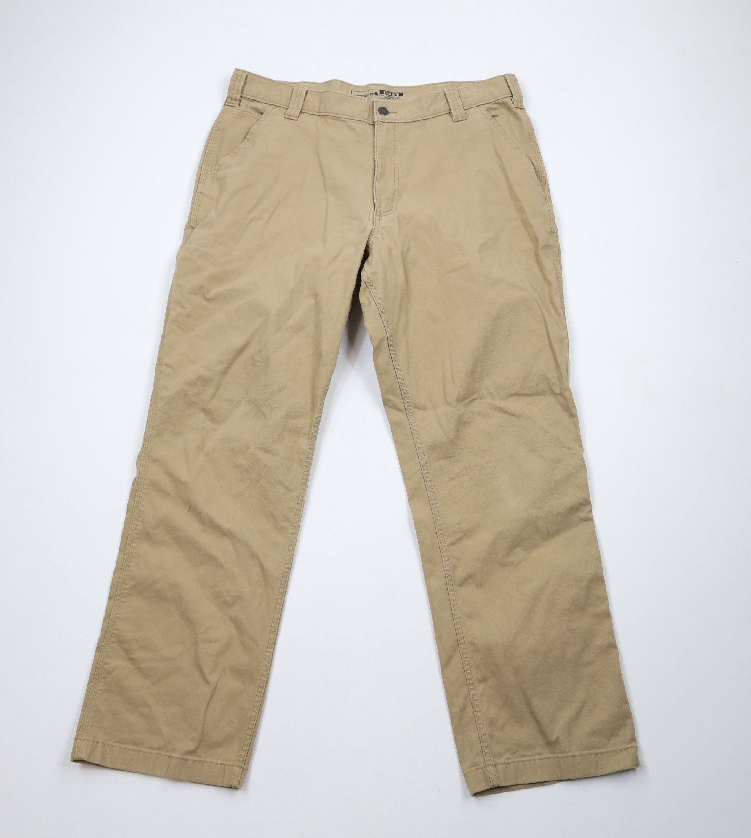 Carhartt × Vintage Vintage Y2K Carhartt Relaxed Fit Rugged Flex Dungaree Pants Size US 38 / EU 54 - 1 Thumbnail