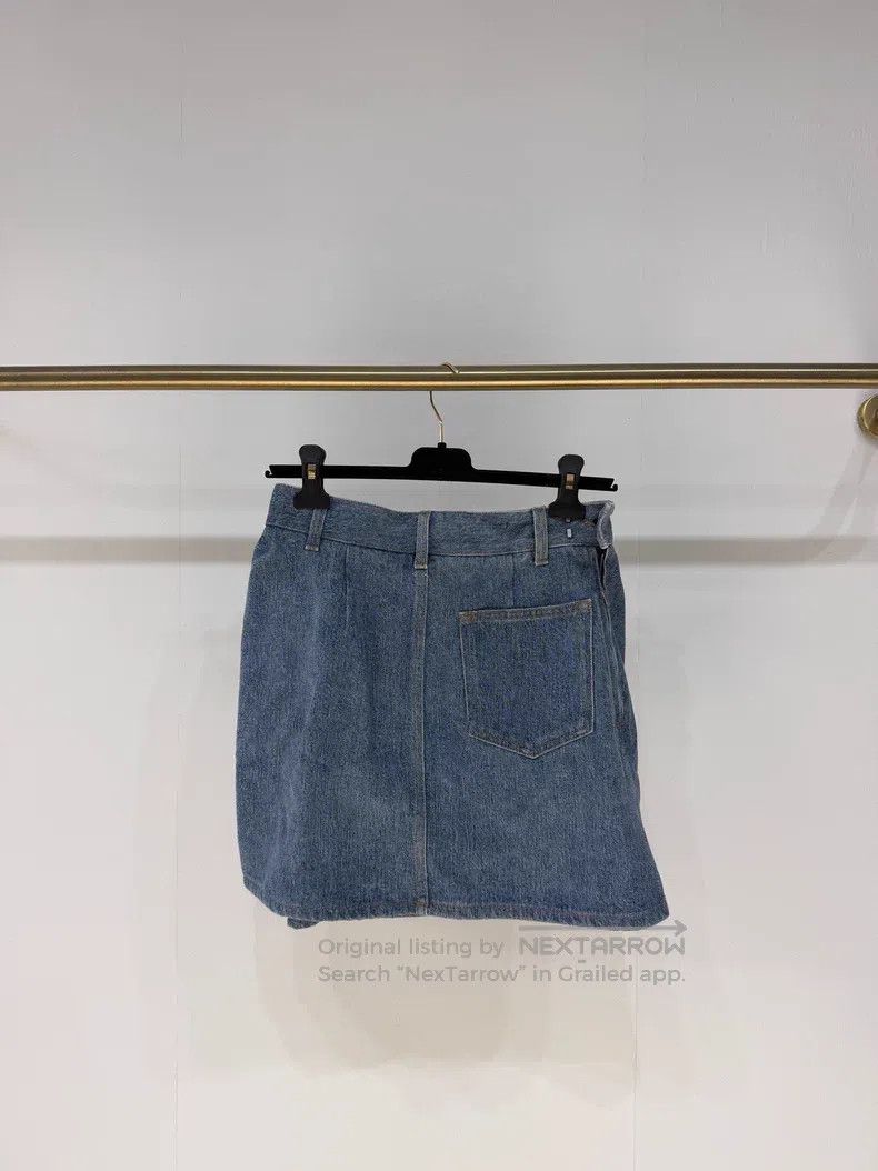 Loewe Loewe 2025 Spring Summer Mini Denim Skirt Size 24" / US 00 / IT 34 - 3 Thumbnail