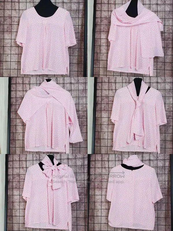 Givenchy Givenchy Pink Polka Dot Short Sleeve T-Shirt . Size M / US 6-8 / IT 42-44 - 3 Thumbnail