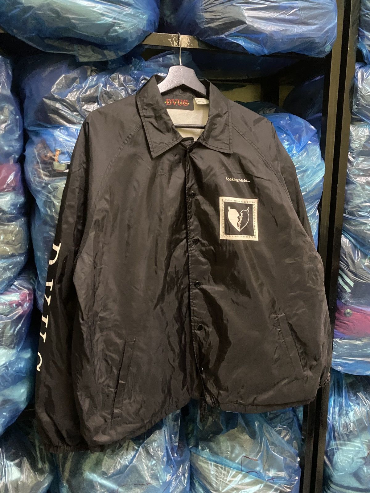 Other VINTAGE DIVUS WORLD PRESS NYLON COACH JACKET Size US L / EU 52-54 / 3 - 3 Thumbnail