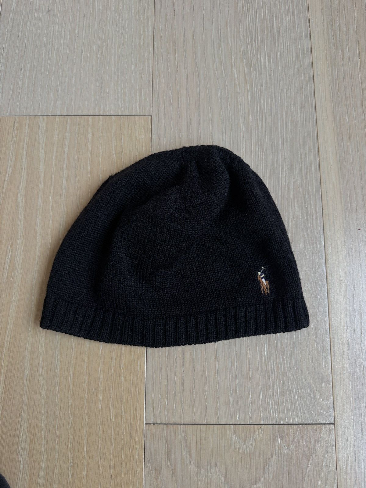 Polo Ralph Lauren Rare Polo Ralph Lauren Skull Knitted Beanie Size ONE SIZE - 1 Thumbnail