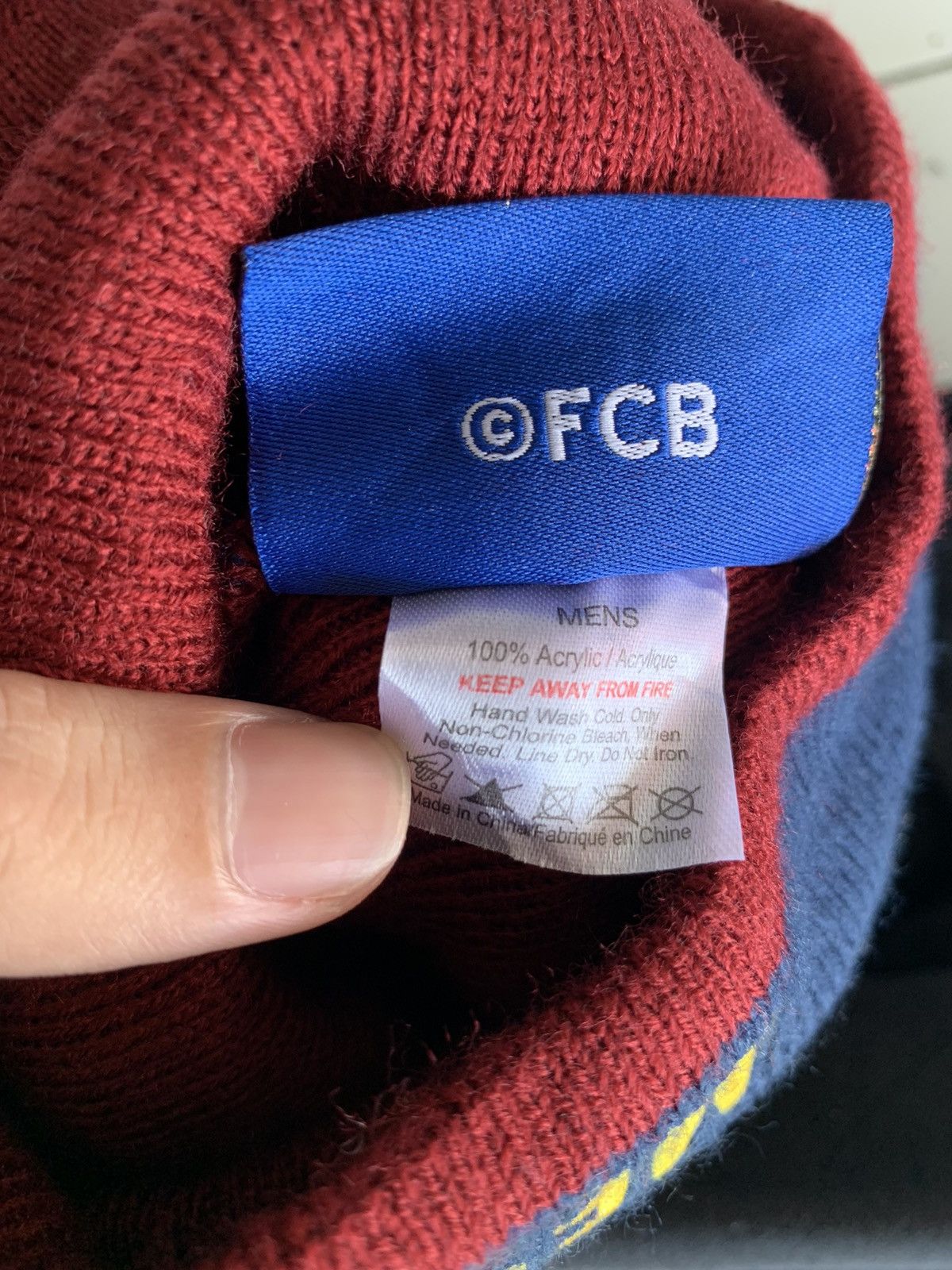 Japanese Brand FCB BARCELONA WITH MESSI 10 RARE BEANIE HATS Size ONE SIZE - 10 Thumbnail