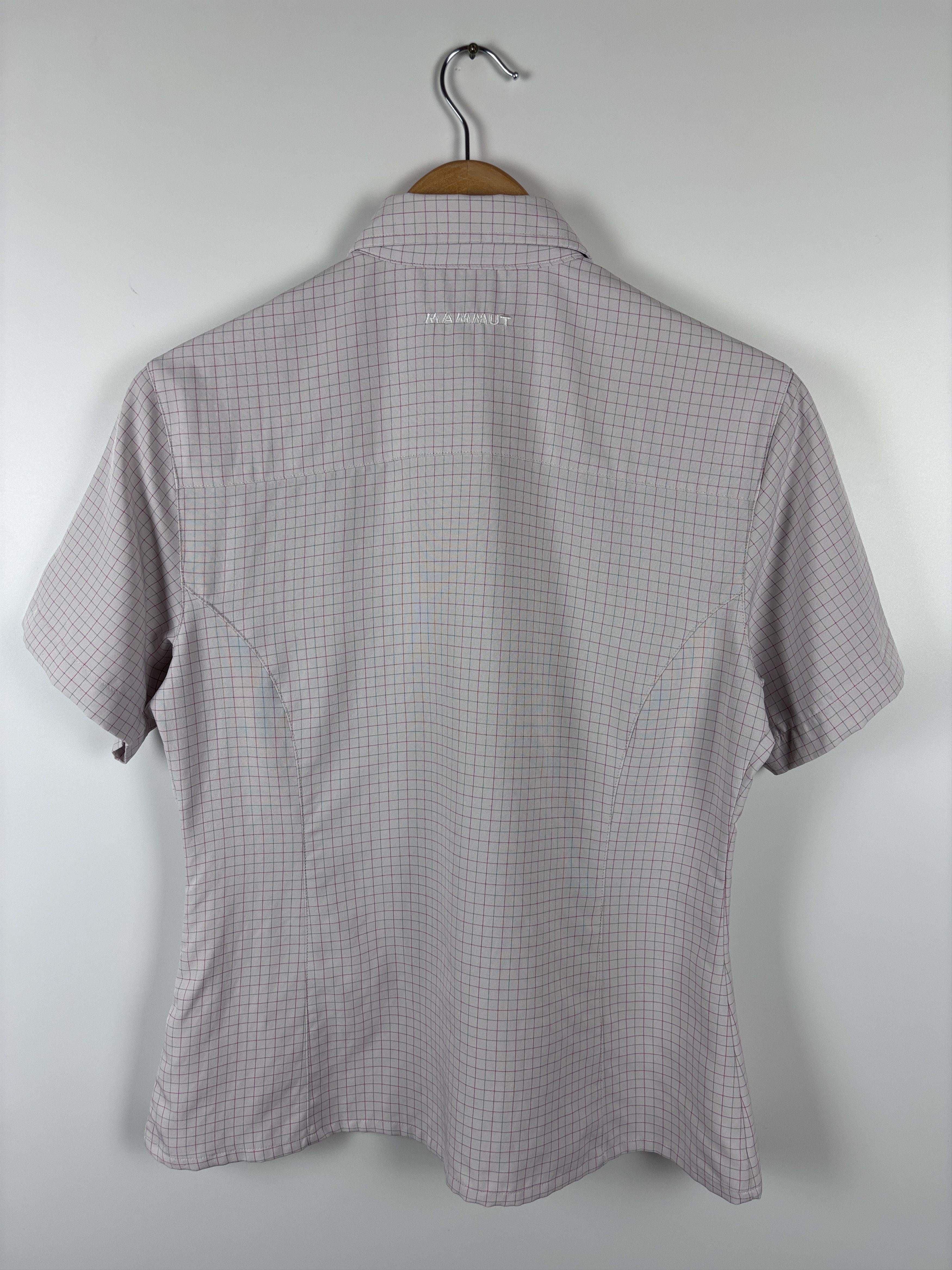 Mammut Mammut Short Sleeve Check Shirt Hiking Outdoor White Size M Size M / US 6-8 / IT 42-44 - 5 Thumbnail