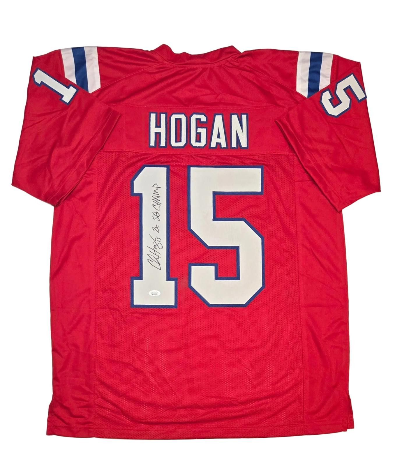 Other Chris Hogan Autographed & Insc Football Jersey coa (XL) Size ONE SIZE - 2 Thumbnail