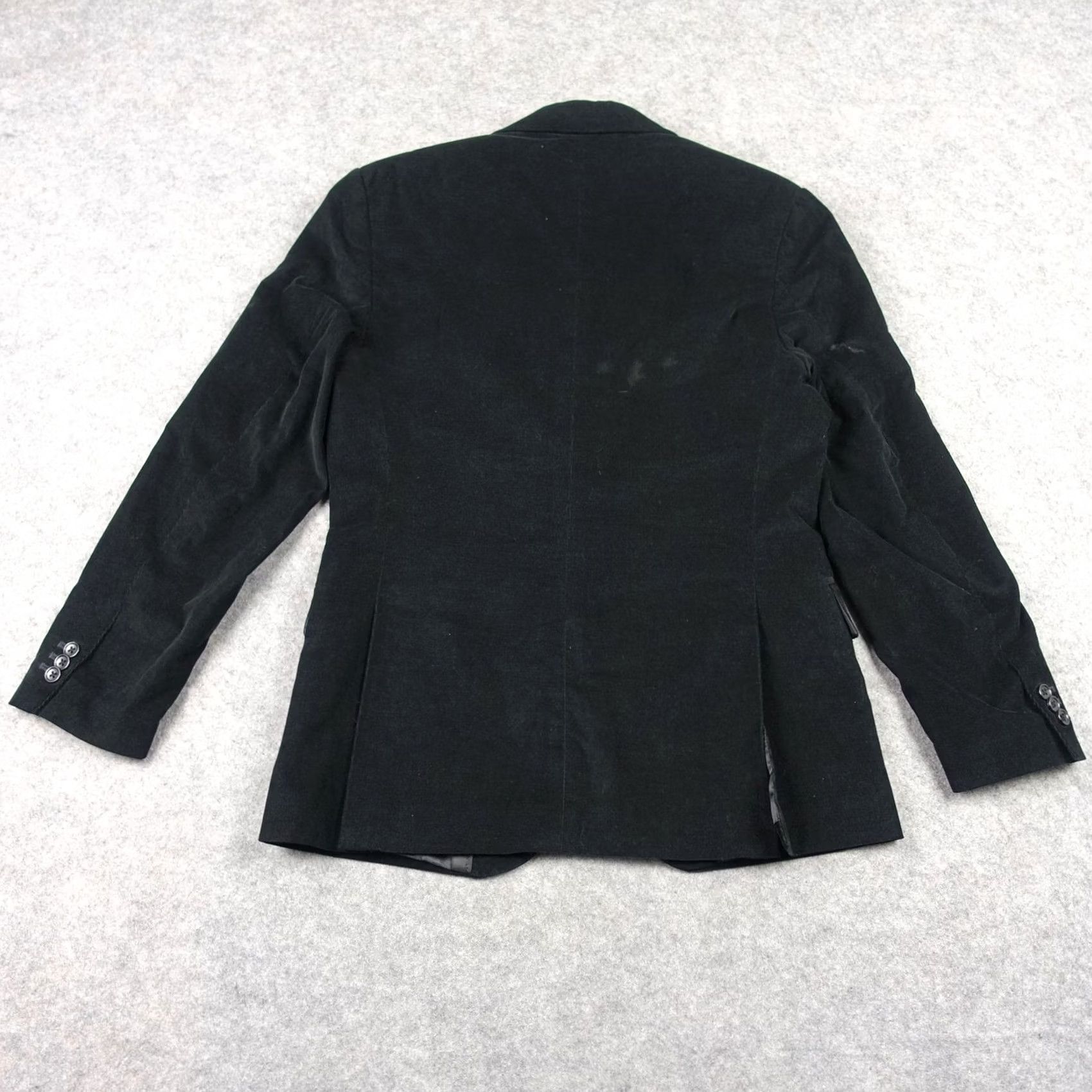 Banana Republic Banana Republic Blazer Mens 38 Short Black Corduroy Suit Jacket Sport Coat VTG Size US 38 / EU 54 - 7 Thumbnail