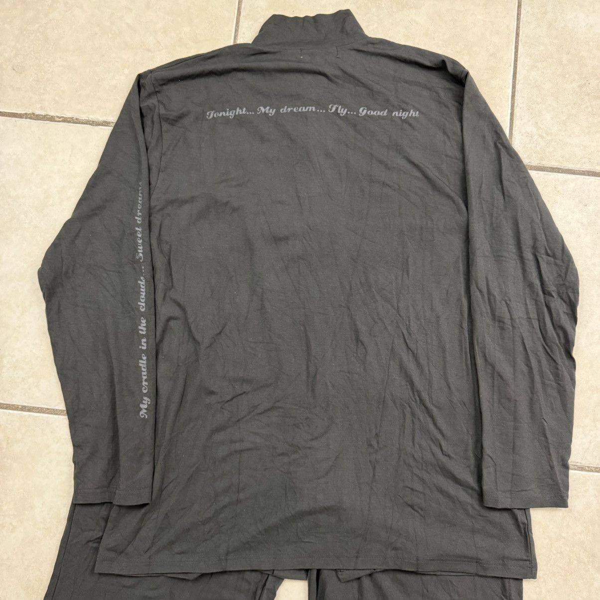 Gianfranco Ferre For Korean Air 1st Class Lounge Set Sz XXL