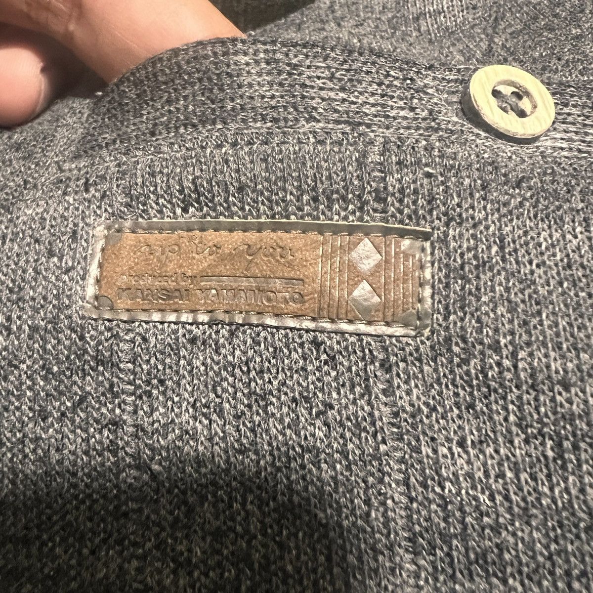 Kansai Yamamoto Kansai Yamamoto V-Neck Sweater Size US M / EU 48-50 / 2 - 9 Thumbnail