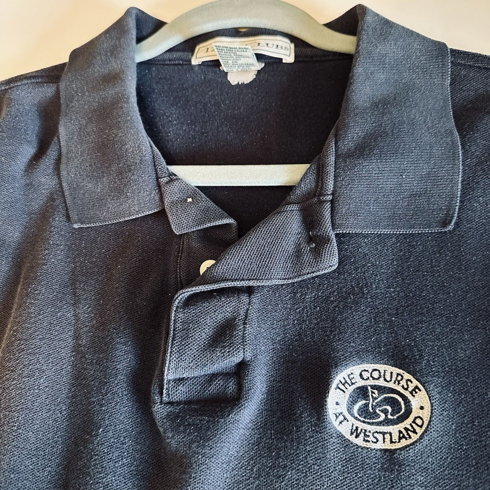 Izod Izod Club, The Course at Westland, Golf Polo Blue XXL Cotton Size US XXL / EU 58 / 5 - 9 Thumbnail
