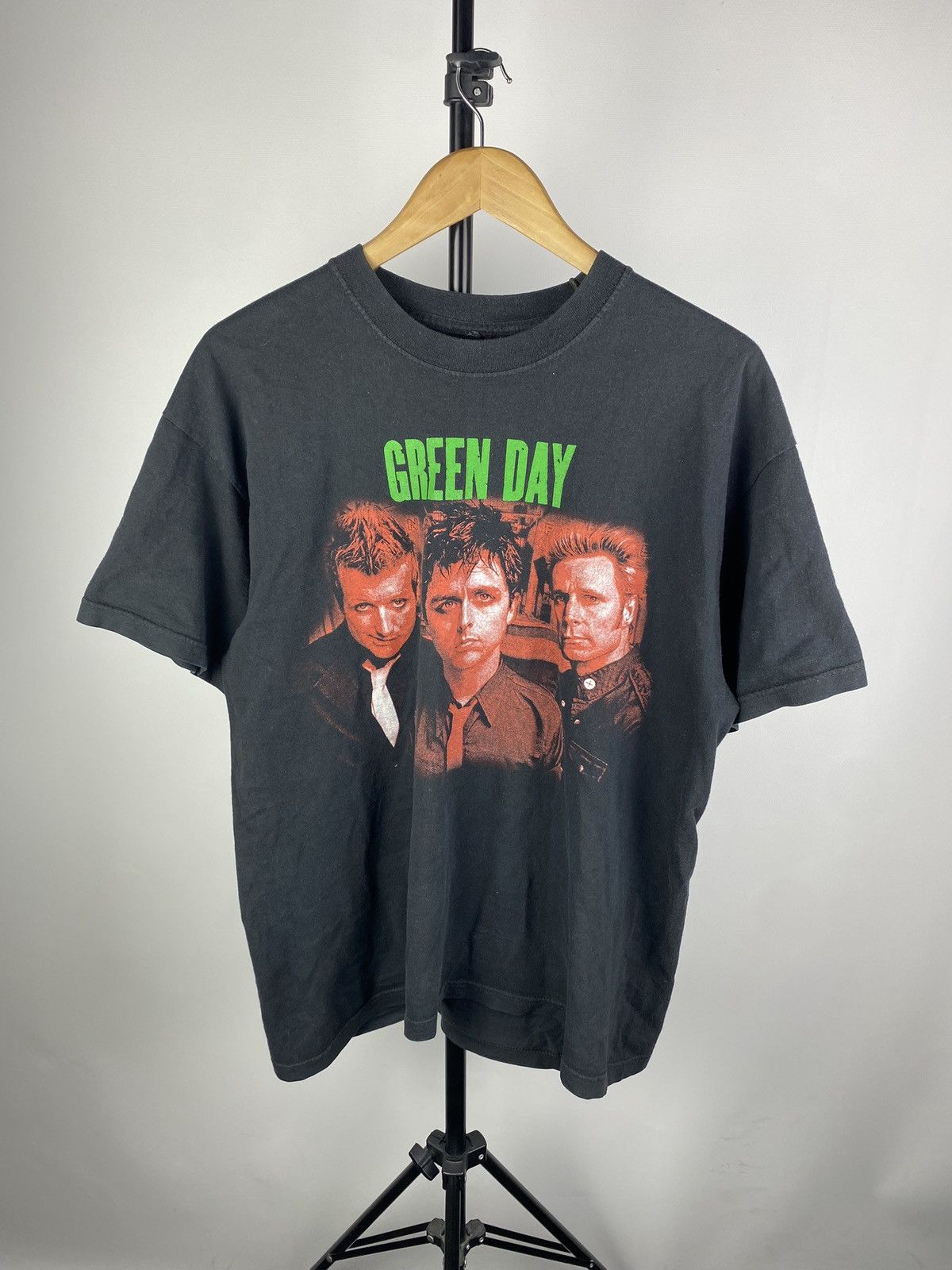 Band Tees × Vintage 🔥VNTG Green Day American Idiot Tour T-Shirt Black Punk Rock Size US L / EU 52-54 / 3 - 1 Thumbnail