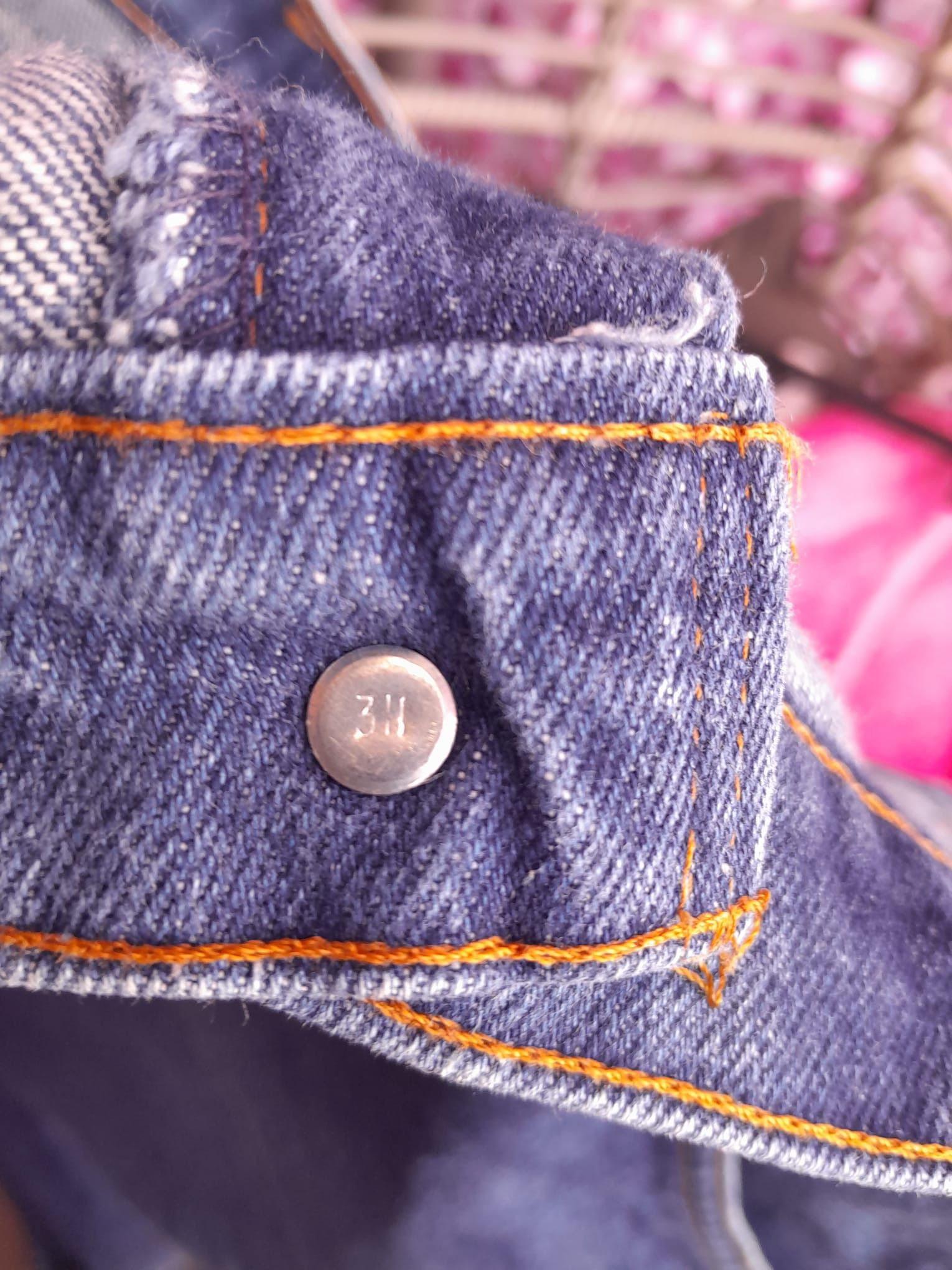 Levi's Vintage (1985) Orange Tab Levis 557 W39 Size US 39 - 2 Thumbnail