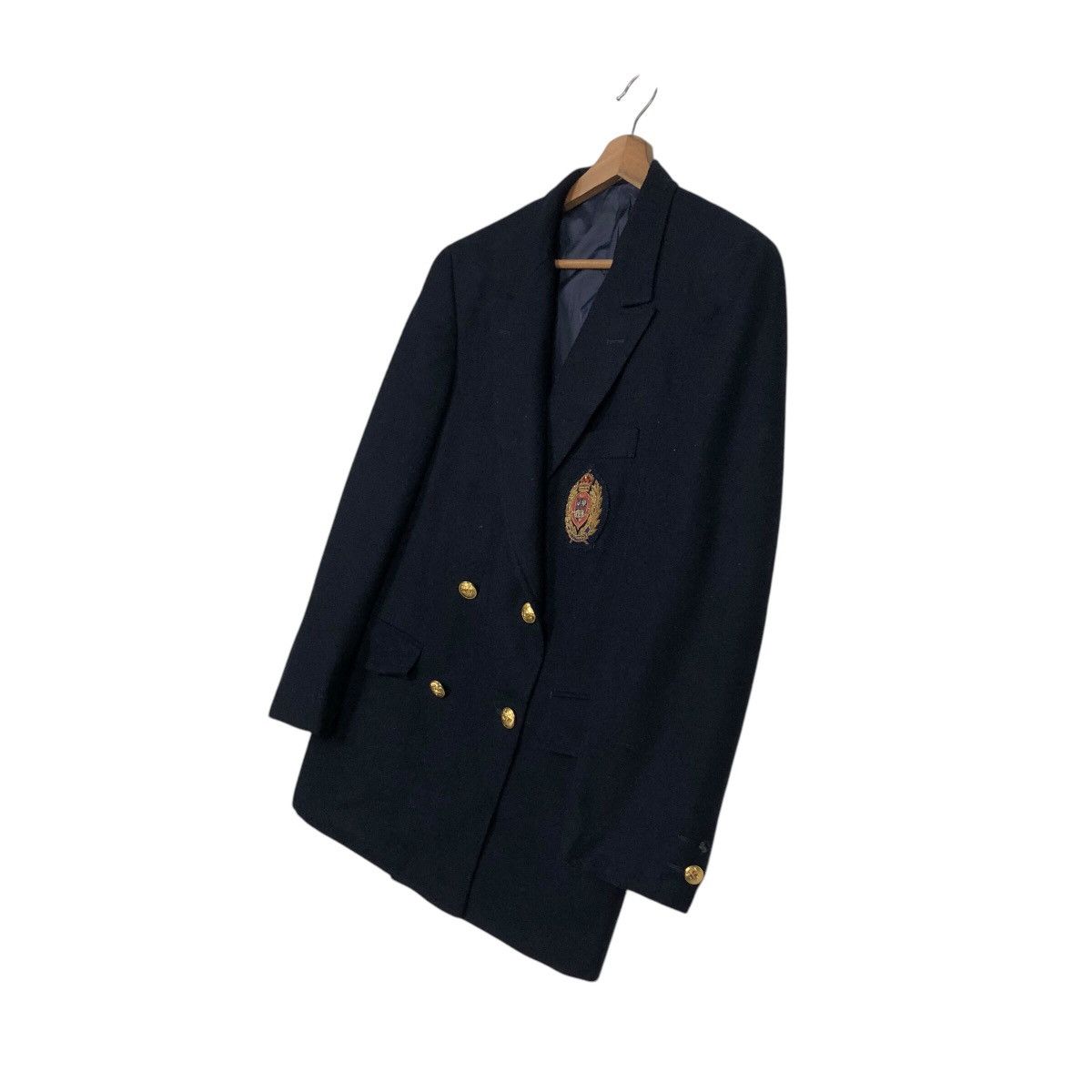 Japanese Brand × Kent & Curwen 📌Vintage Wool Coats Jacket Kents Double Collar Issey Miyake Size US M / EU 48-50 / 2 - 3 Thumbnail