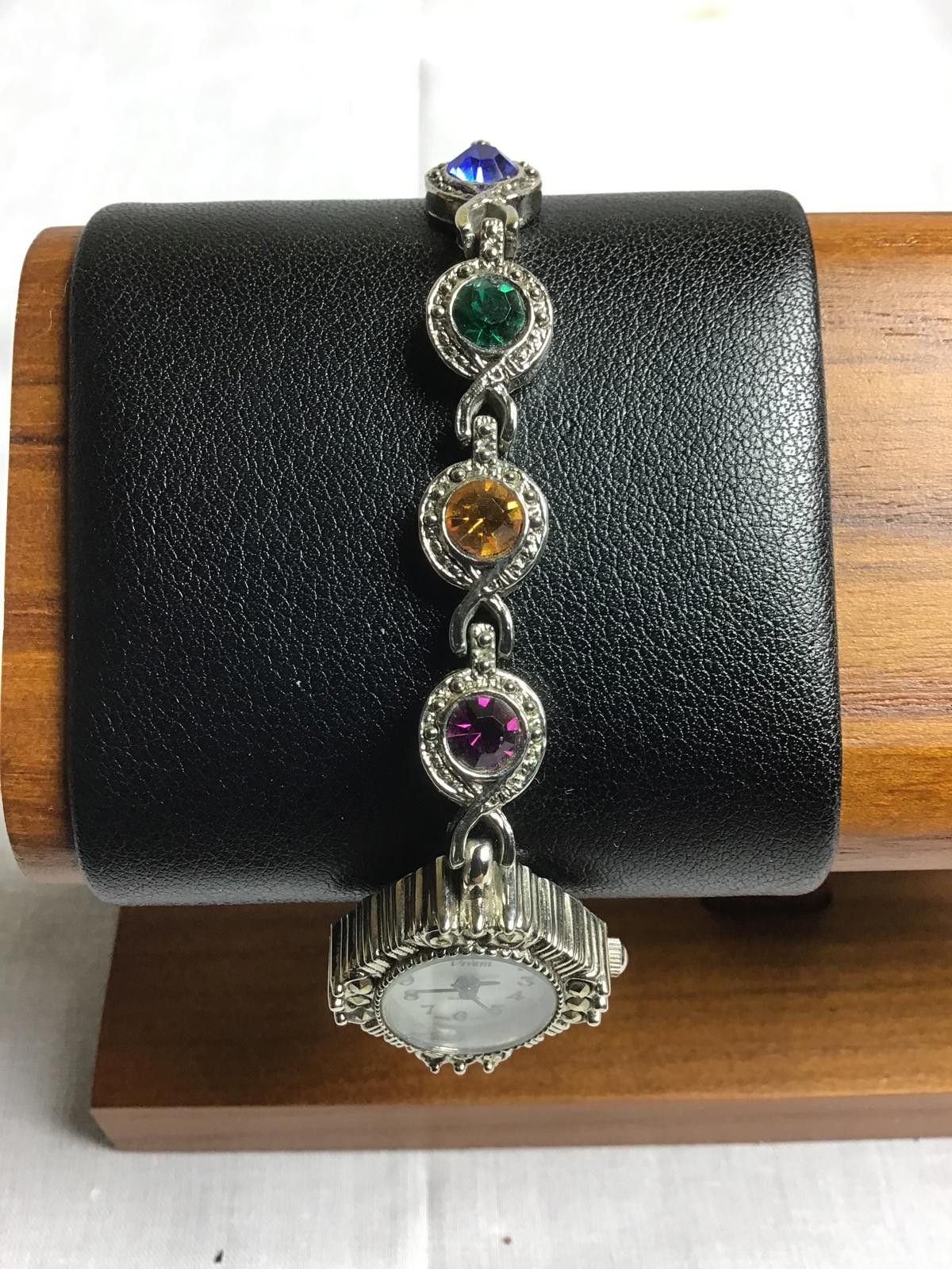 Other Vivani Women's Quartz Bracelet Watch with Multicolor Gem Size ONE SIZE - 2 Thumbnail