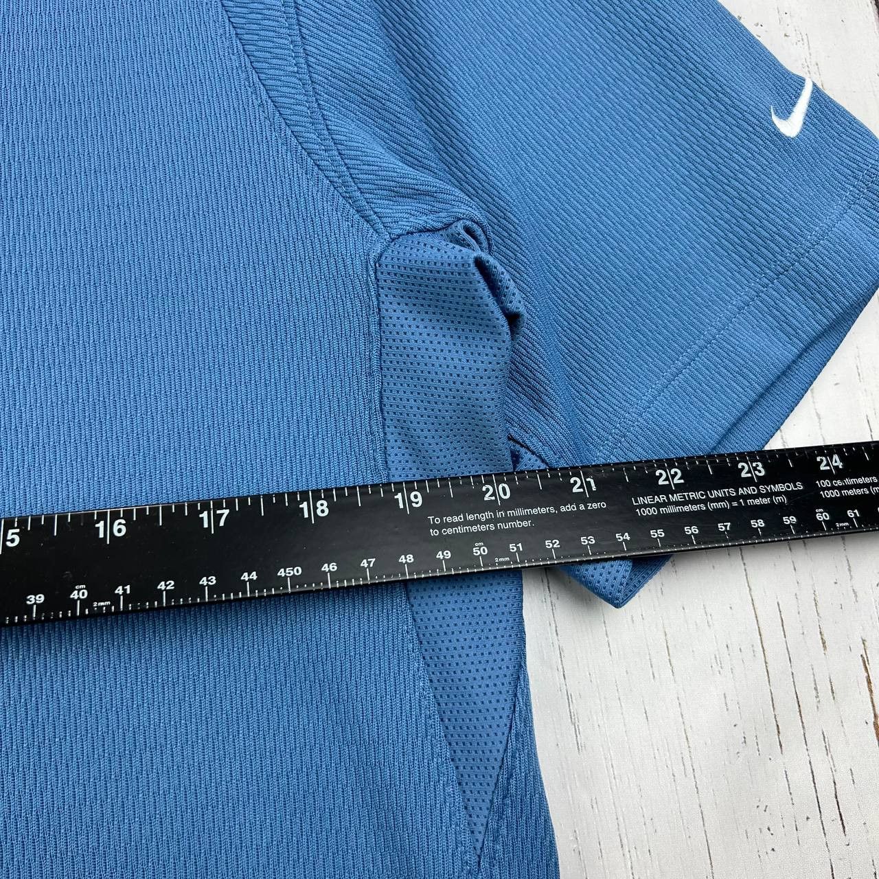 Nike Nike Golf Blank Blue Large Polo Shirt Men Size US L / EU 52-54 / 3 - 7 Thumbnail