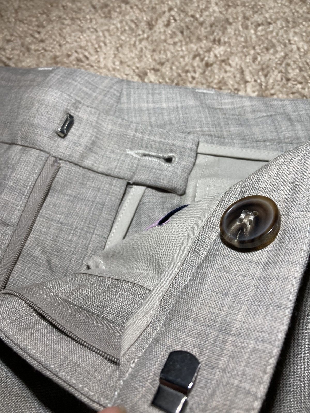 Martine Rose New SS21 Martine Rose Flake Trouser Suit Pants 2021 Plaid MR Size US 30 / EU 46 - 7 Thumbnail