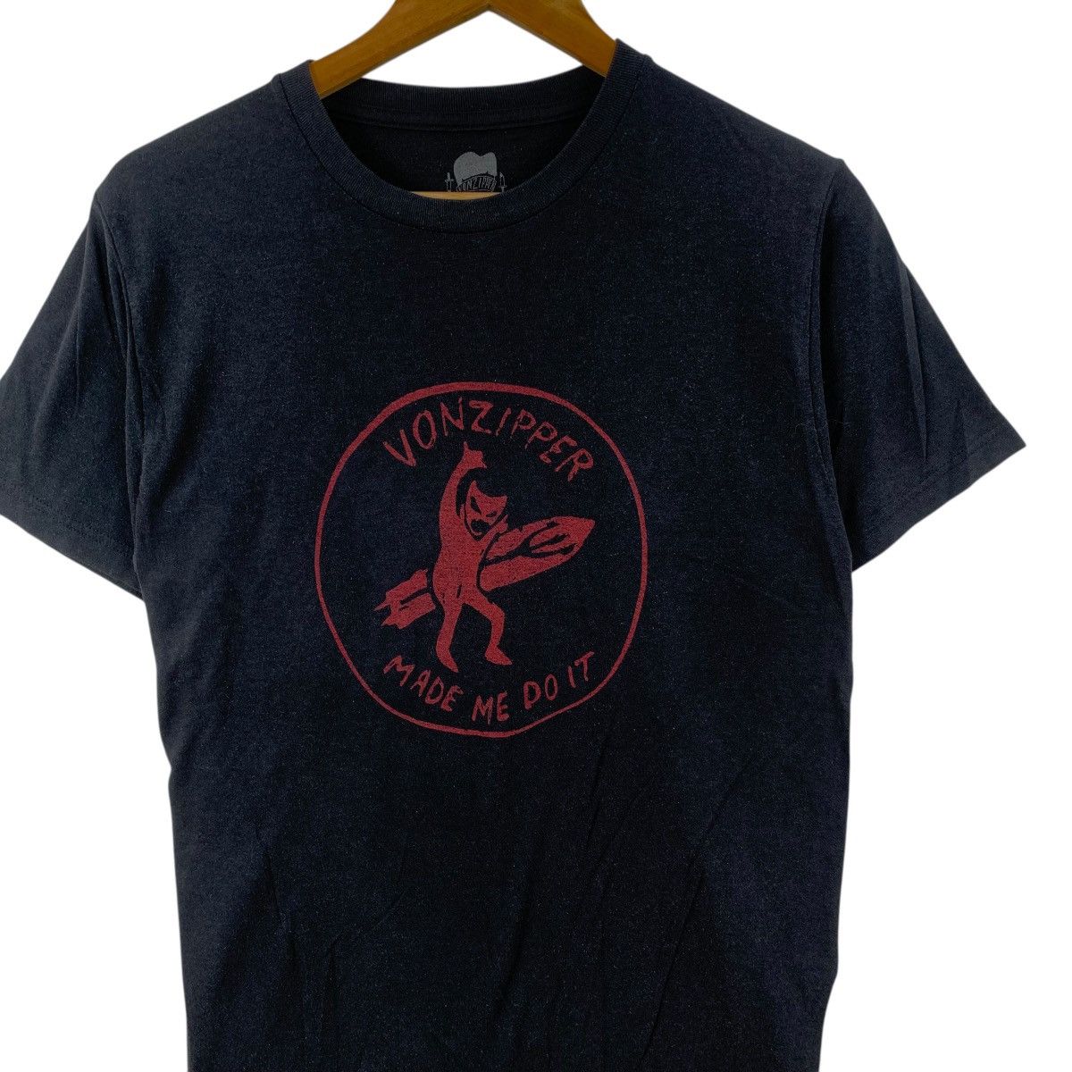 VonZipper Vintage VONZIPPER EYEWEAR SURF Made Me Do It Tee Shirt Top Size US S / EU 44-46 / 1 - 6 Thumbnail
