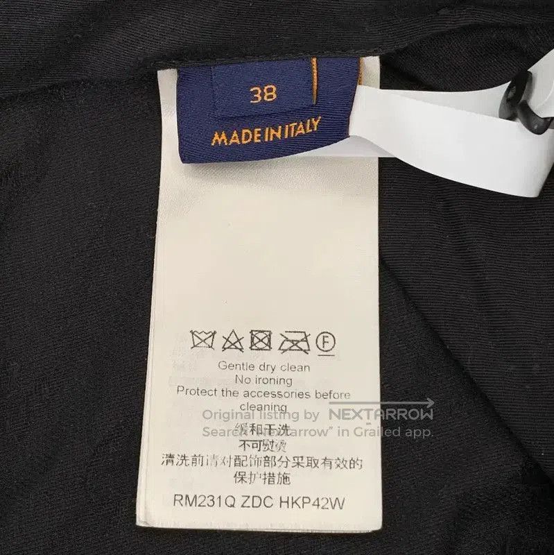 Louis Vuitton Louis Vuitton Smart Fit Black Pants . Size US 26 / EU 42 - 7 Thumbnail