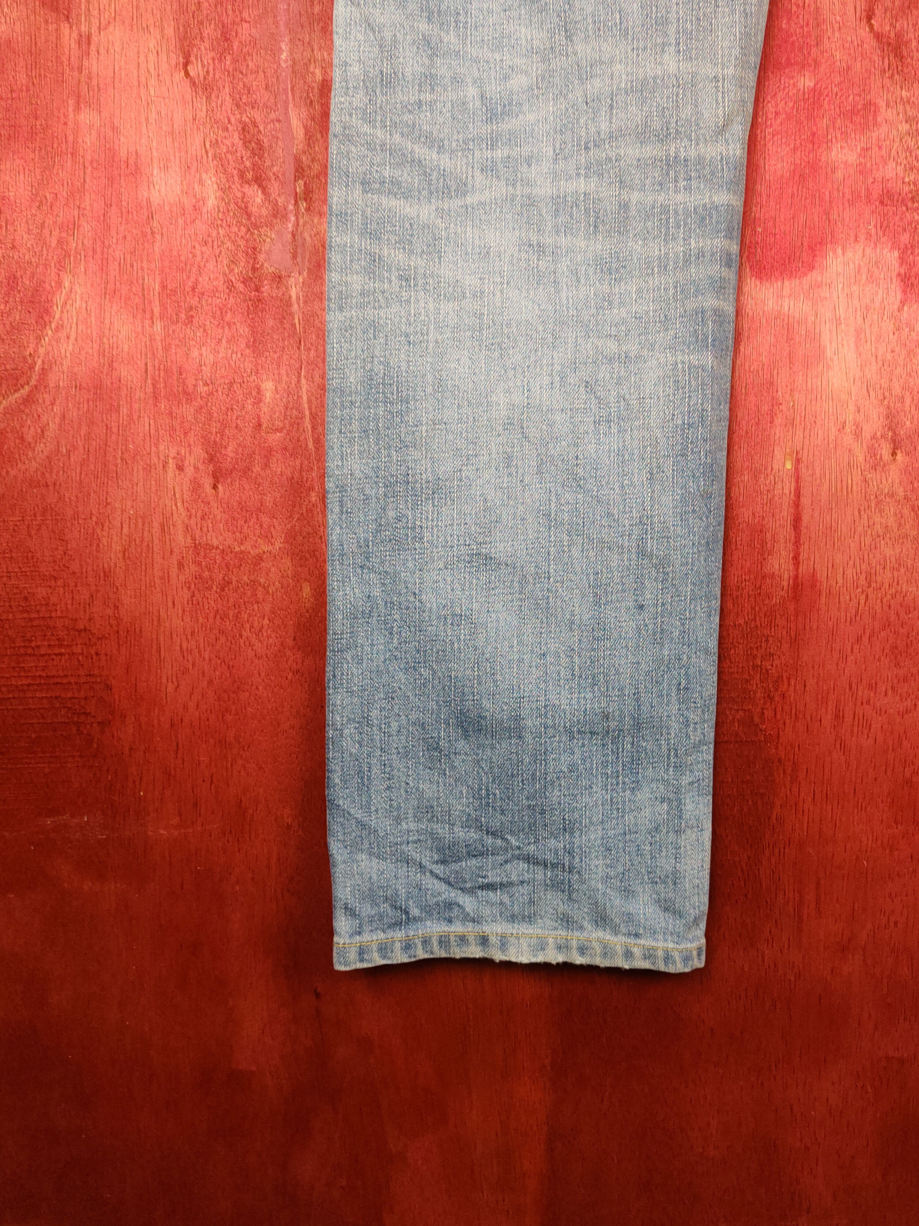 Japanese Brand Uniqlo vintage Blue Faded jeans Denim pants #S1581 Size US 30 / EU 46 - 9 Thumbnail