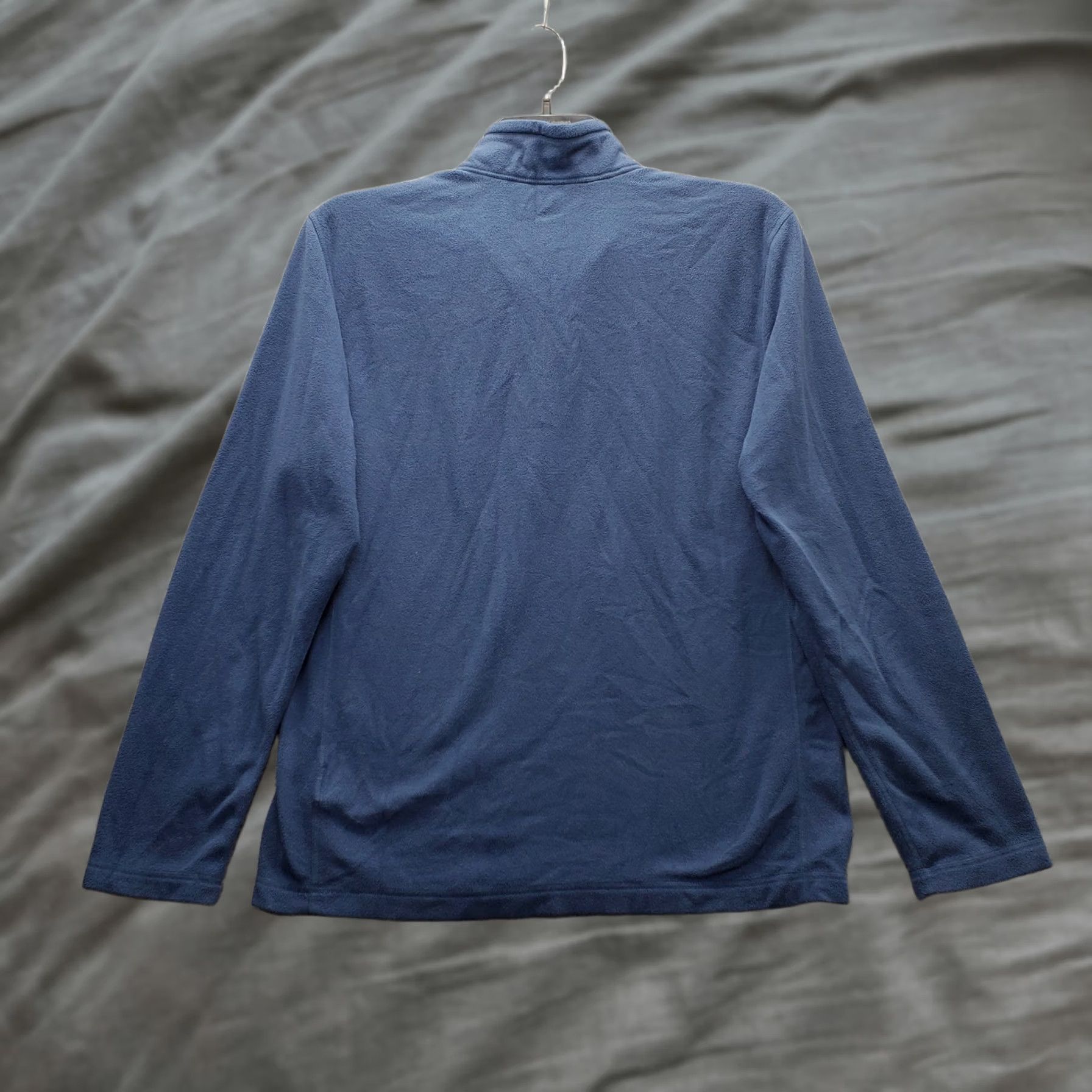 The North Face The North Face Mens 1/4 Zip Fleece Pullover Blue M Mock Neck Pullover Sportswear Outdoor Shirt Size US M / EU 48-50 / 2 - 1 Thumbnail