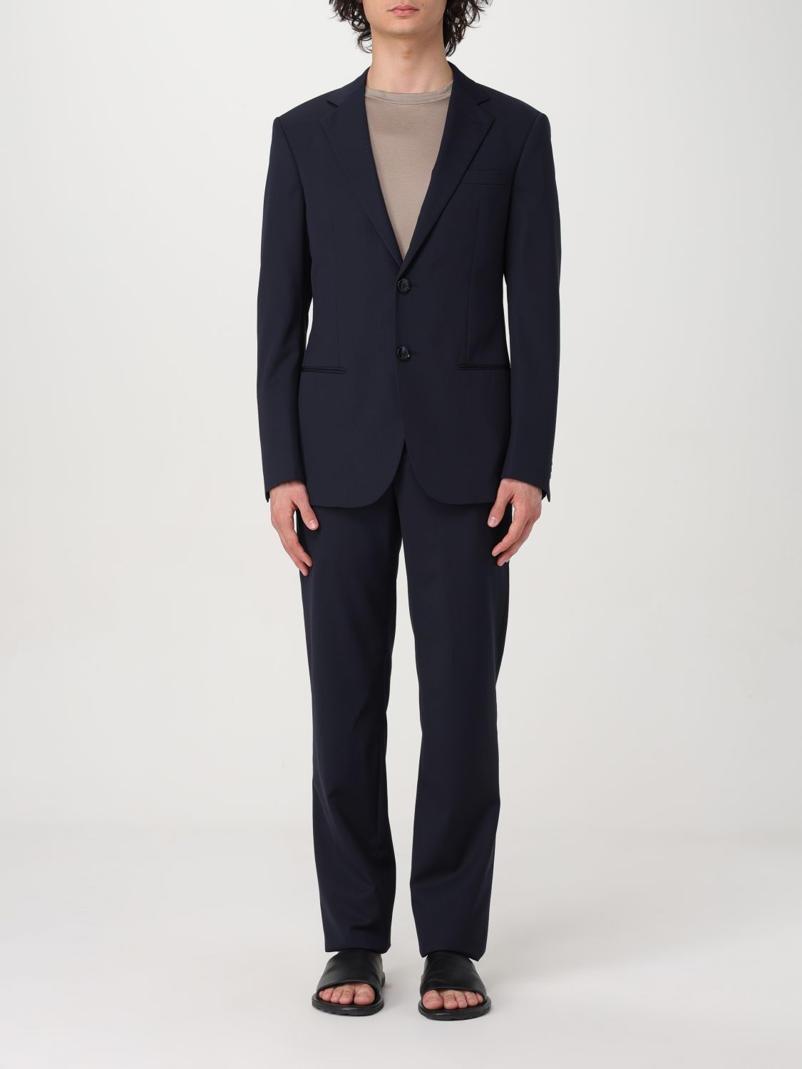 Image of Giorgio Armani Suit Men Blue (Size XL)