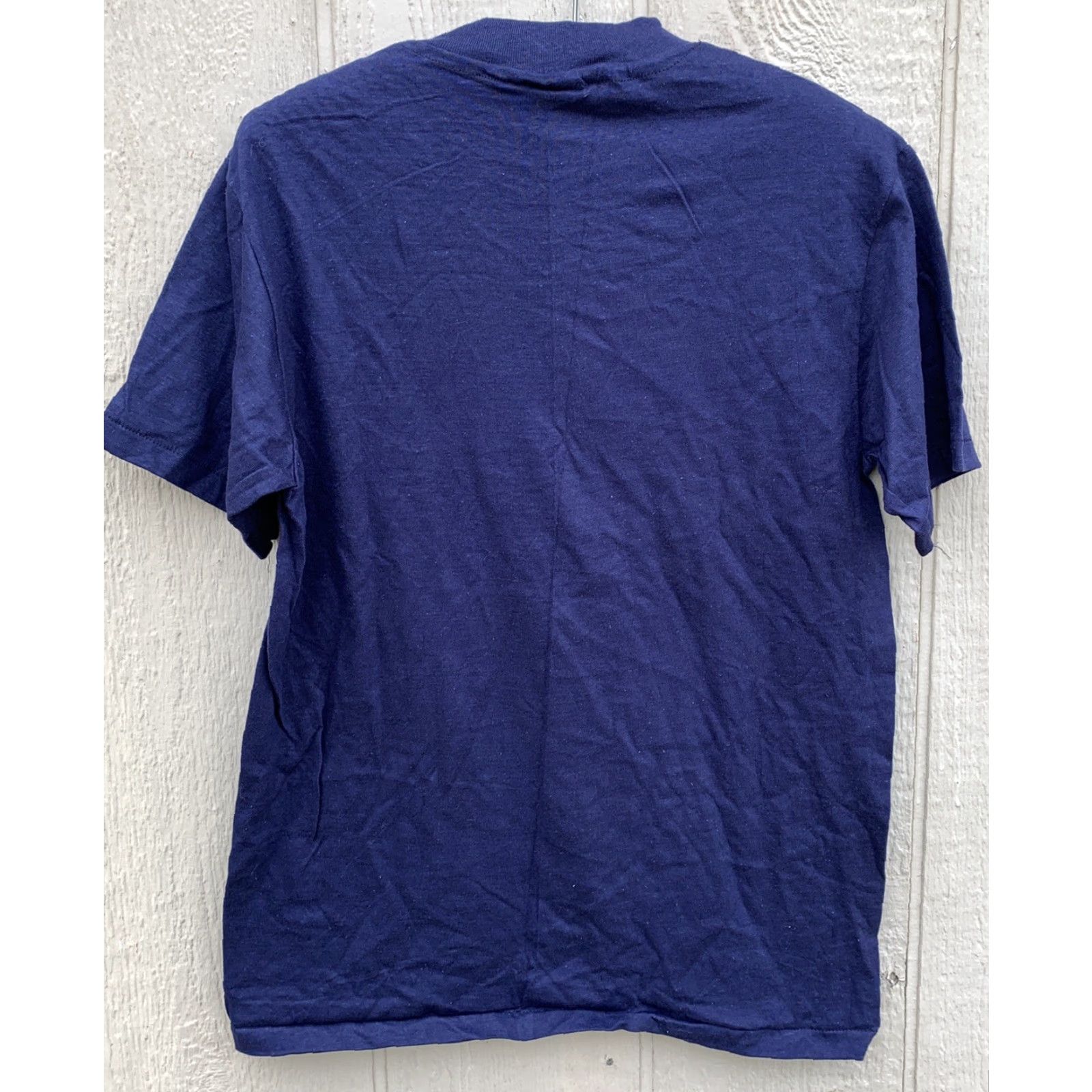 Hanes VINTAGE Hanes Maverick INTERNATIONAL MPD DSD We Bring AMPEX Together Tee Shirt M Blue Mens 1980s Graphic Tee Size ONE SIZE - 7 Thumbnail