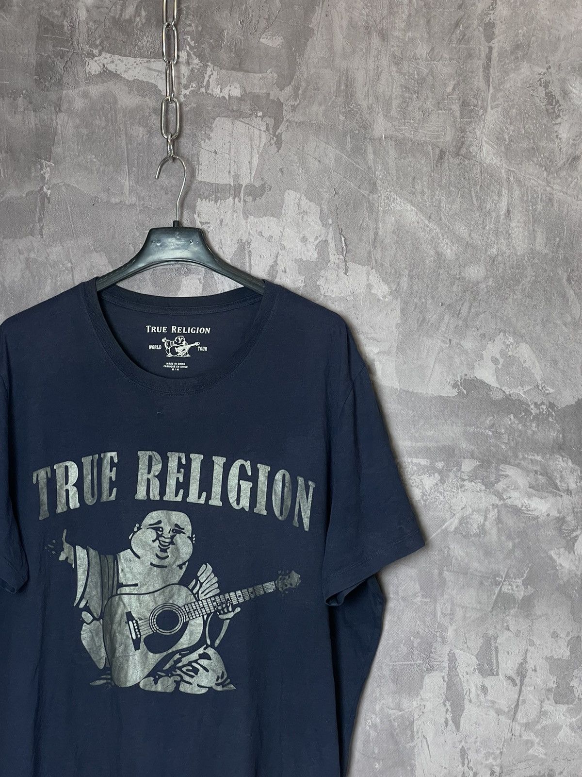 Japanese Brand × True Religion × Vintage Vintage 2000s True Religion Buddha Graphic T Shirt Size US M / EU 48-50 / 2 - 3 Thumbnail