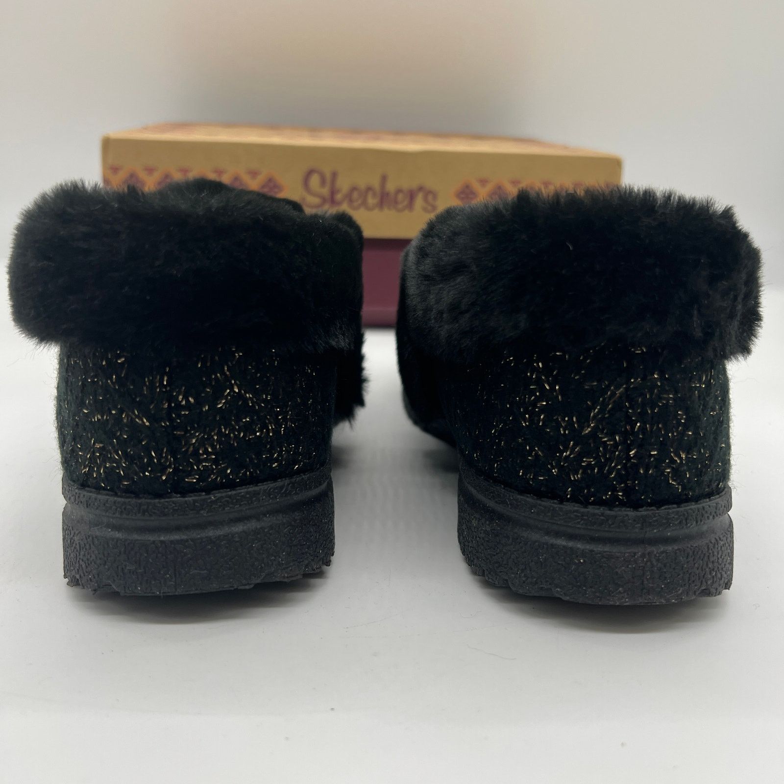 SKECHERS Skechers Slipper Womens Size 6 Wide Black Cozy Lite Size US 6 / IT 36 - 4 Thumbnail