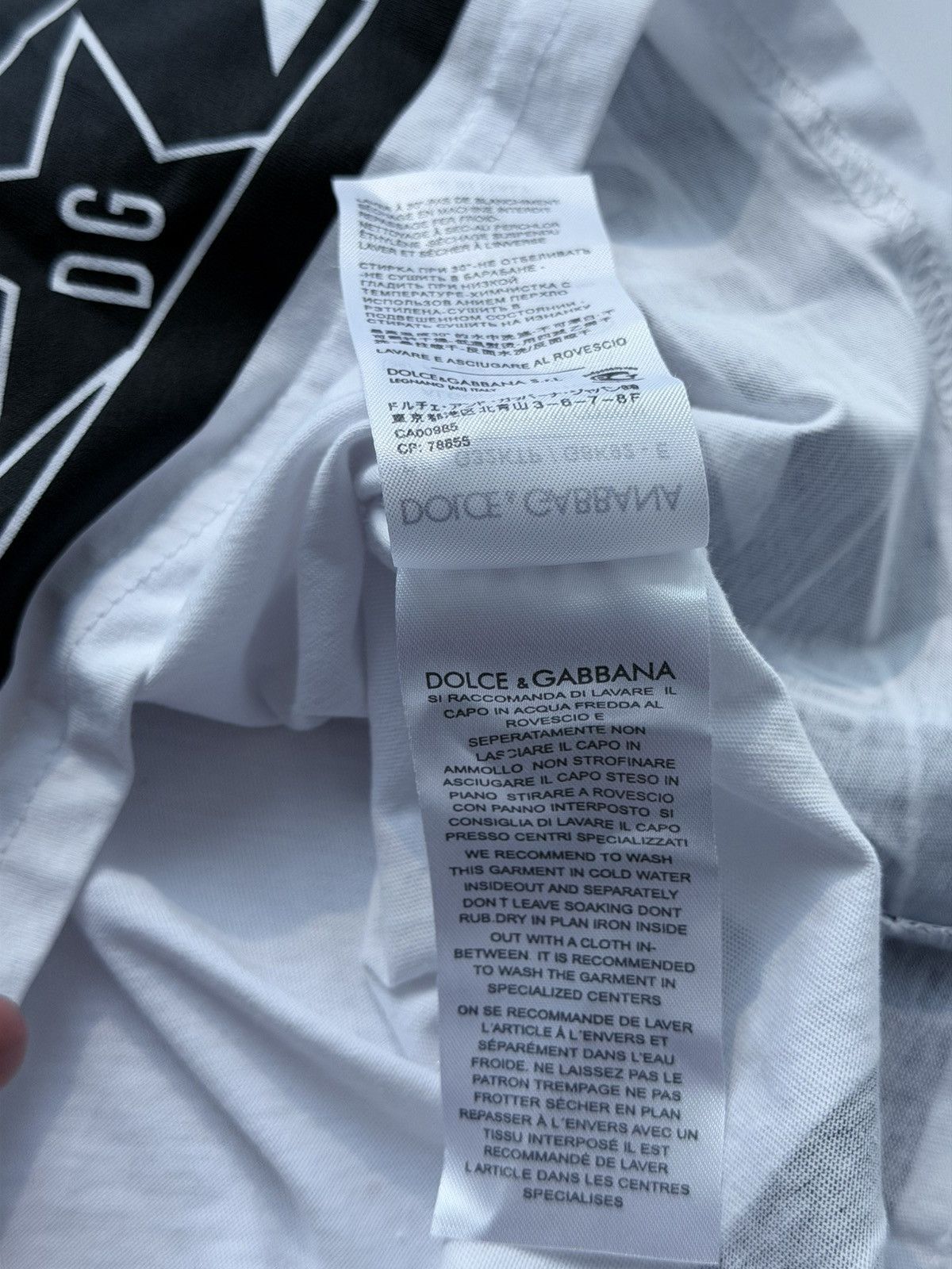 Dolce & Gabbana 2000s Dolce & Gabbana T-Shirt Tee Size US S / EU 44-46 / 1 - 10 Thumbnail