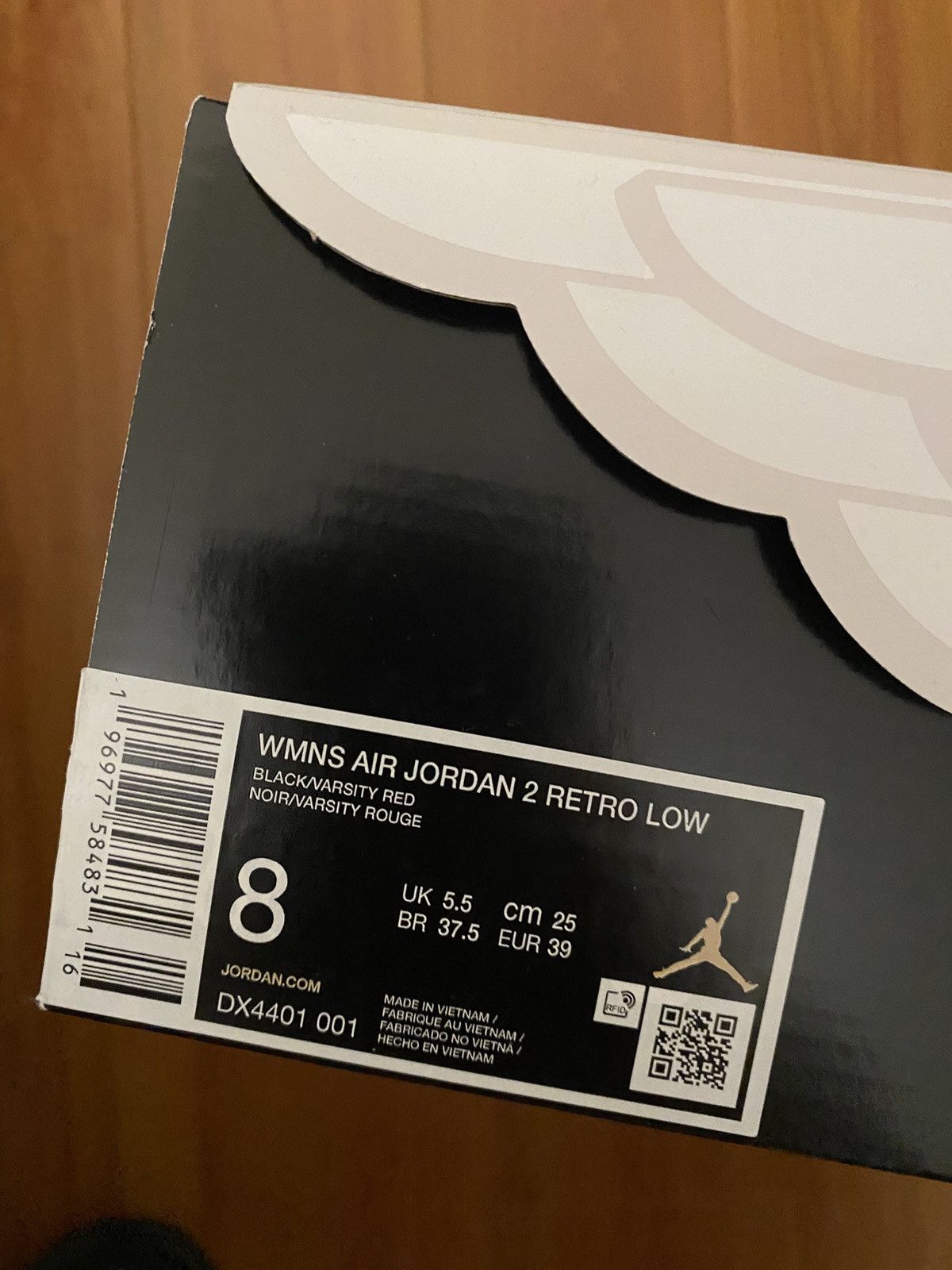 Jordan Brand Jordan 2 Low Black Size US 8 / EU 41 - 7 Thumbnail