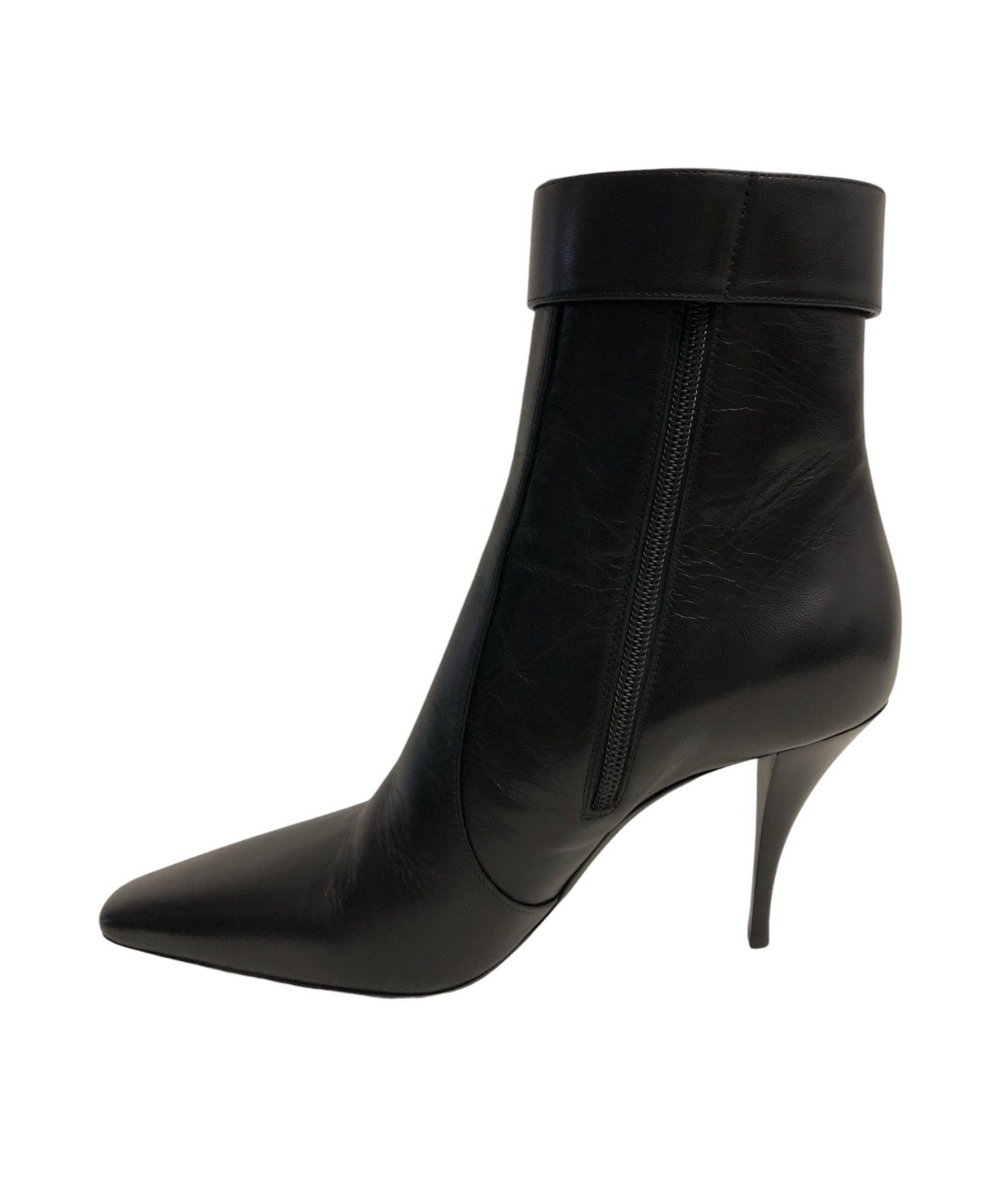 Saint Laurent Paris Saint Laurent Claude 90mm Leather Square Toe Boots Size 38.5 Size US 8.5 / IT 38.5 - 12 Thumbnail