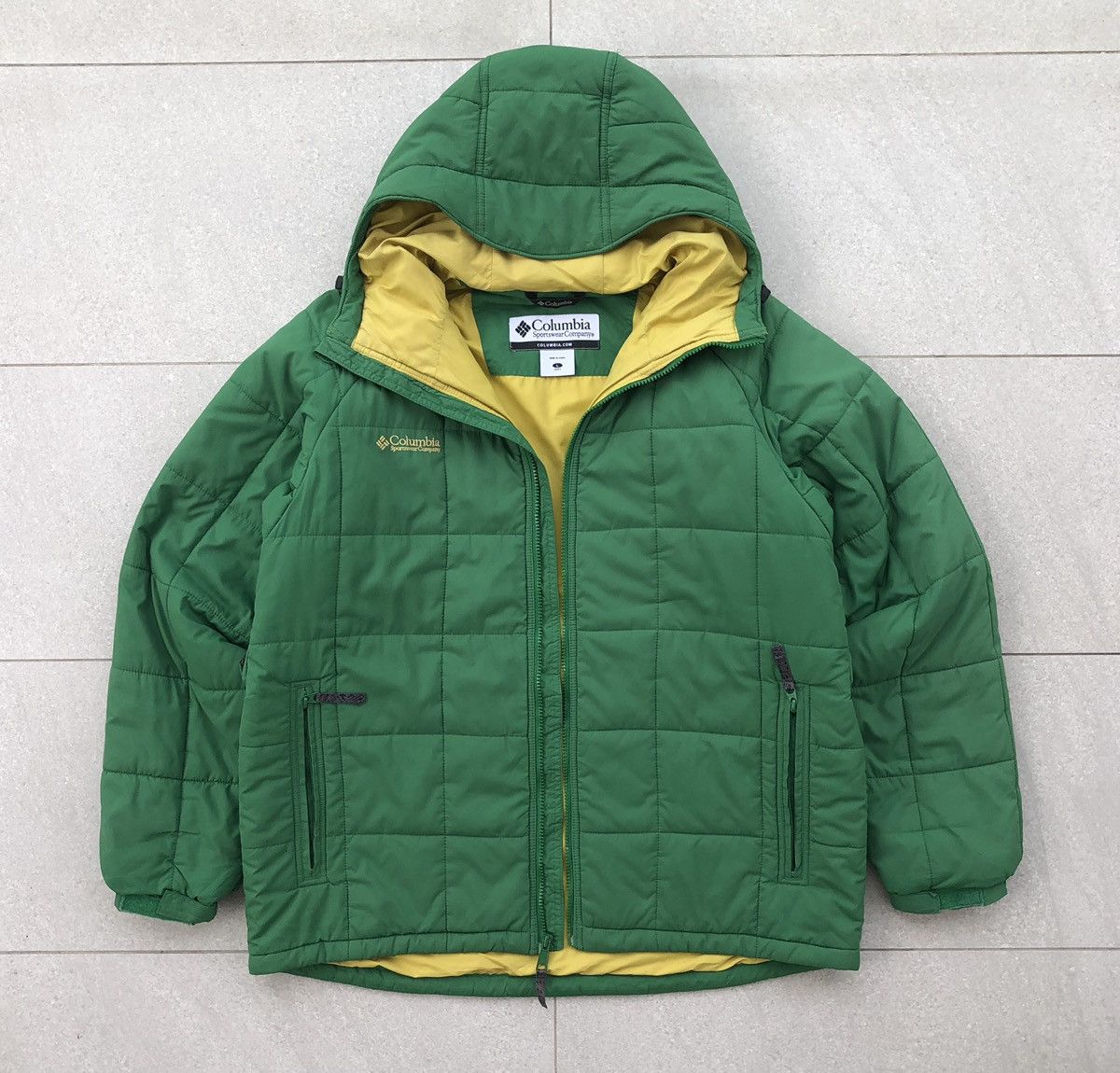Columbia Columbia Mountain Green Outdoor Padded Jacket Size US L / EU 52-54 / 3 - 7 Thumbnail