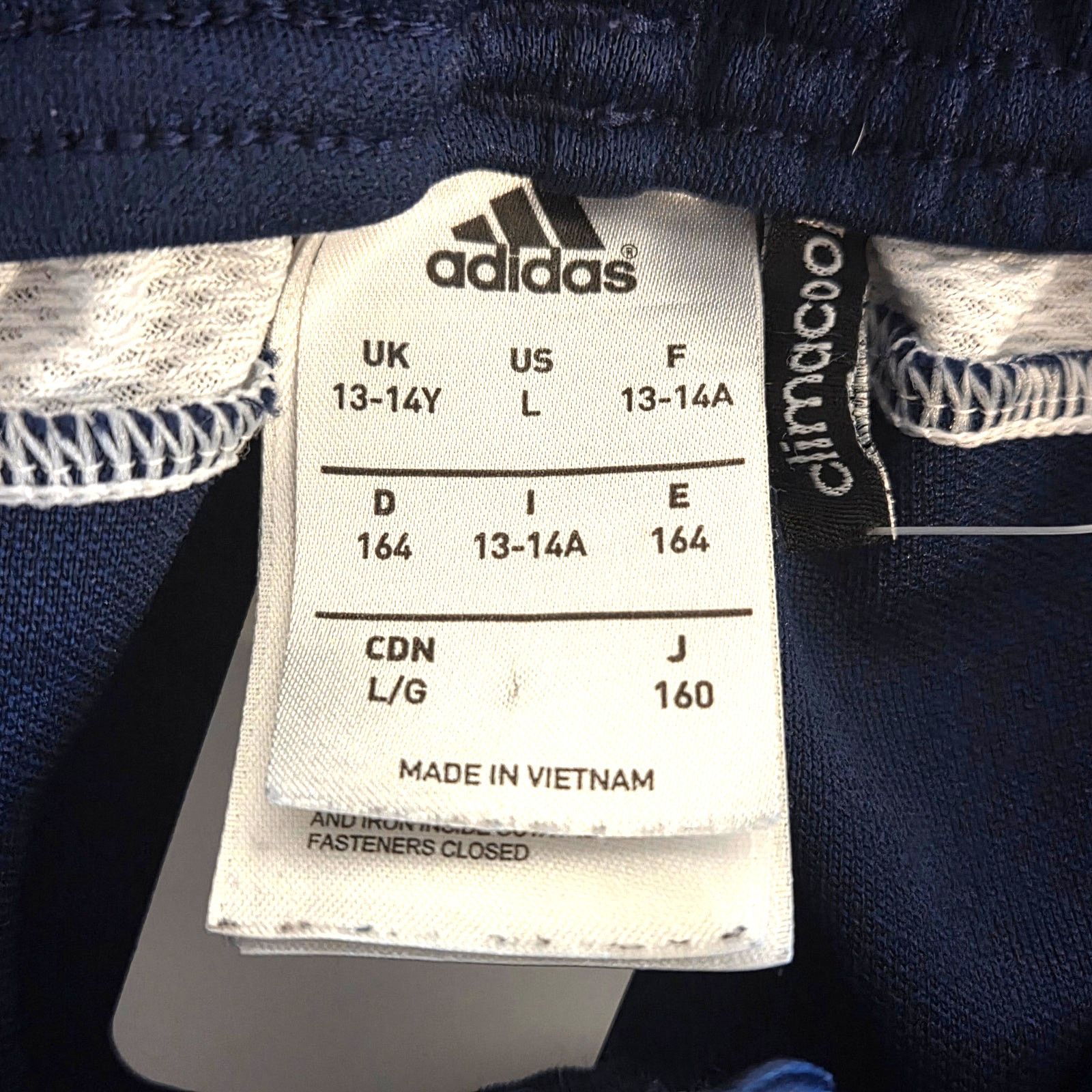Adidas Adidas Navy Blue Track Pants - Youth Size 13-14 Years Size US XS / EU 42 / 0 - 5 Thumbnail