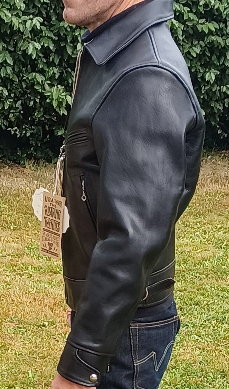 DOUBLE HELIX Leather jacket Double Helix Hugging the Curve 38 new Size US S / EU 44-46 / 1 - 5 Thumbnail
