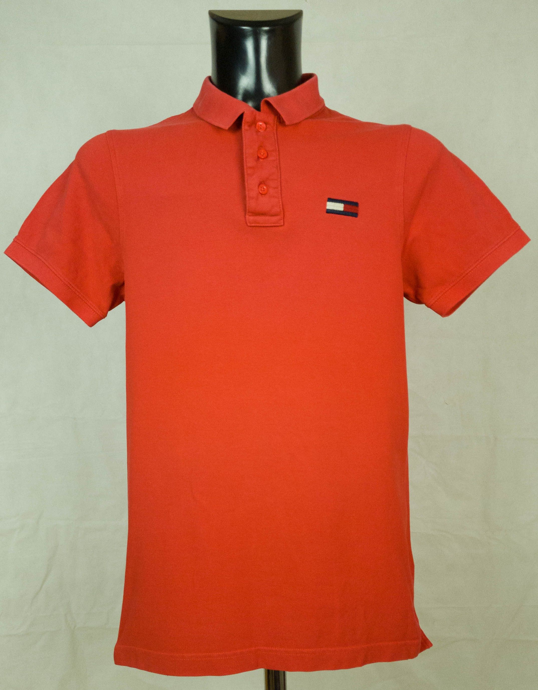 Tommy Hilfiger Hilfiger Denim mens polo top cotton size M ( LABEL L) gc Size US M / EU 48-50 / 2 - 1 Thumbnail