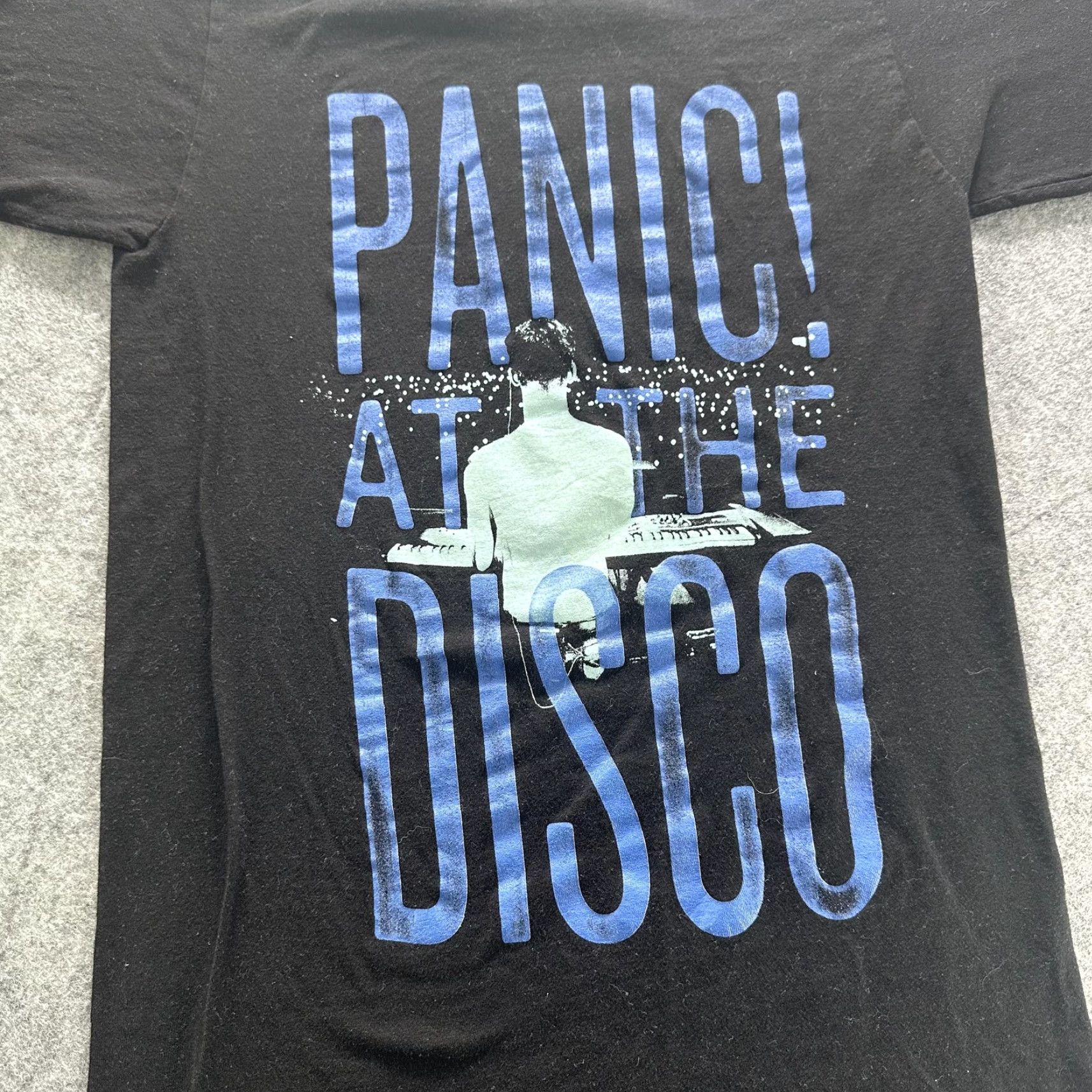 Tultex Panic At The Disco Shirt Mens Small Black Band Graphic Music Tultex Size US S / EU 44-46 / 1 - 2 Thumbnail