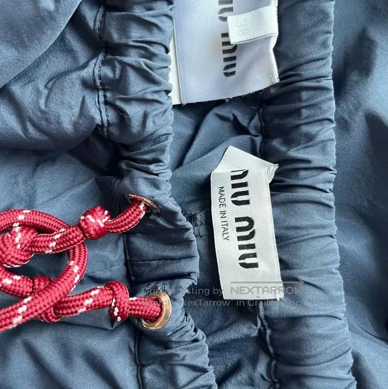 Miu Miu Miu Miu Women's Blue Shorts . Size 23" - 3 Thumbnail