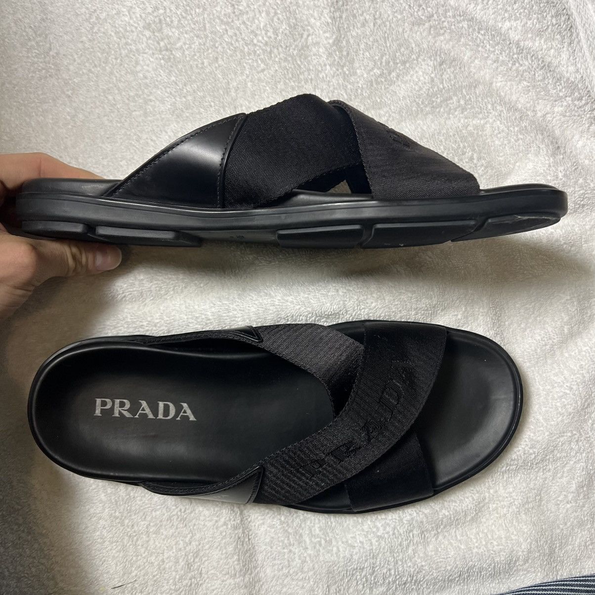 Prada Prada Crossover Sandals Size US 10 / EU 43 - 4 Thumbnail