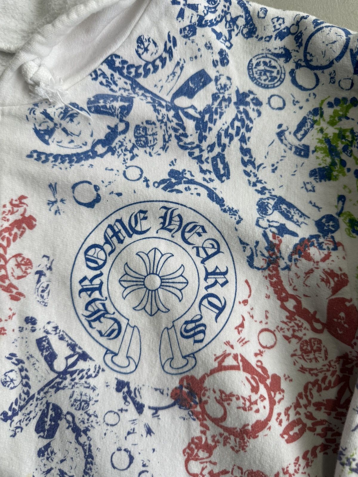 Chrome Hearts Rare 2000s - All Over Print Zip Hoodie Size US M / EU 48-50 / 2 - 4 Thumbnail