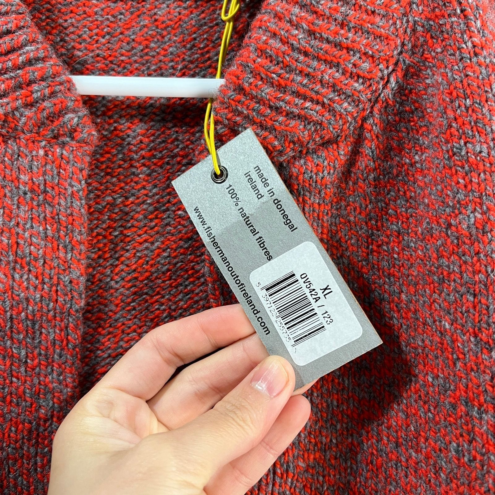 Other Fisherman Out of Ireland Merino Wool & Cashmere Blend Size XL / US 12-14 / IT 48-50 - 4 Thumbnail