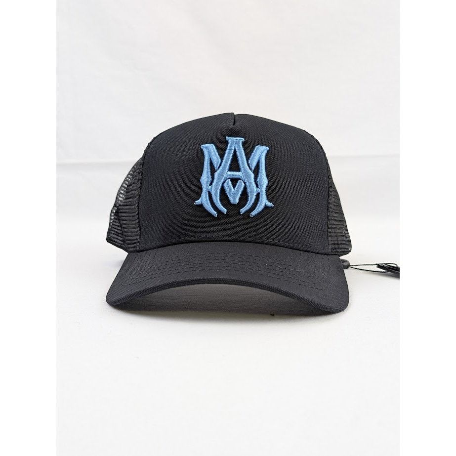 Amiri o1rshd1 Q:6 / Size: OS / MA Logo Trucker Hat / Cap in Black Size ONE SIZE - 2 Thumbnail