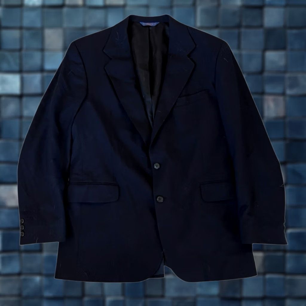 Pendleton Men's Blue Wool Sport Coat Blazer Size 42long, Men's (Size 42r)