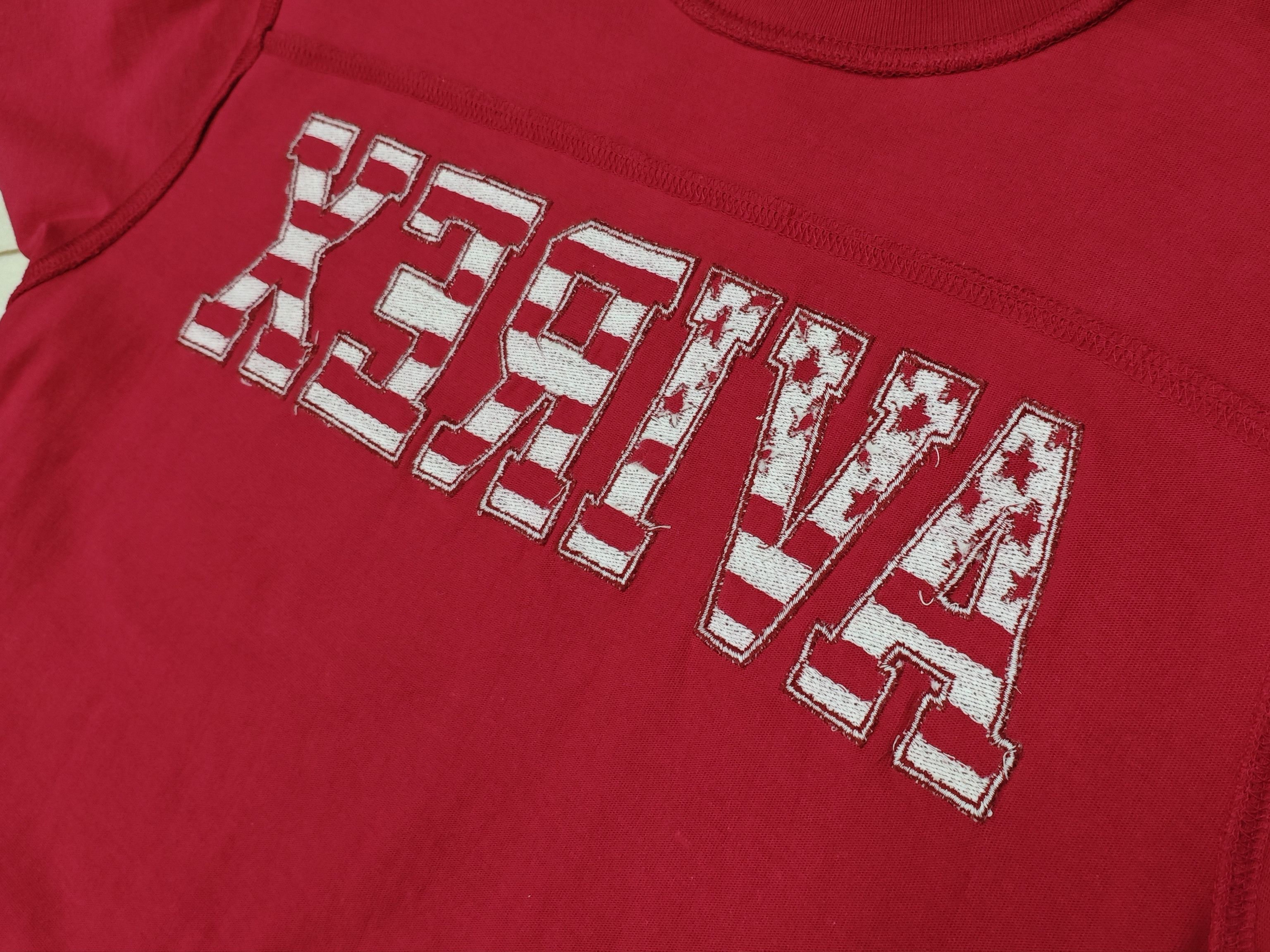 Avirex 90s AVIREX Embroidered Big Logo Red M Tee Size US M / EU 48-50 / 2 - 6 Thumbnail