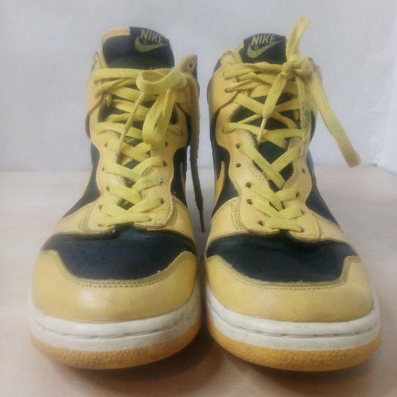 Vintage Nike Air Force One High 2002 Shoes Sneakers Wu-Tang
